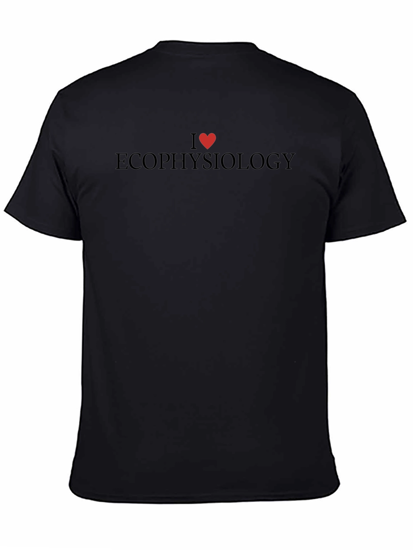 I Heart Ecophysiology Black T-Shirt