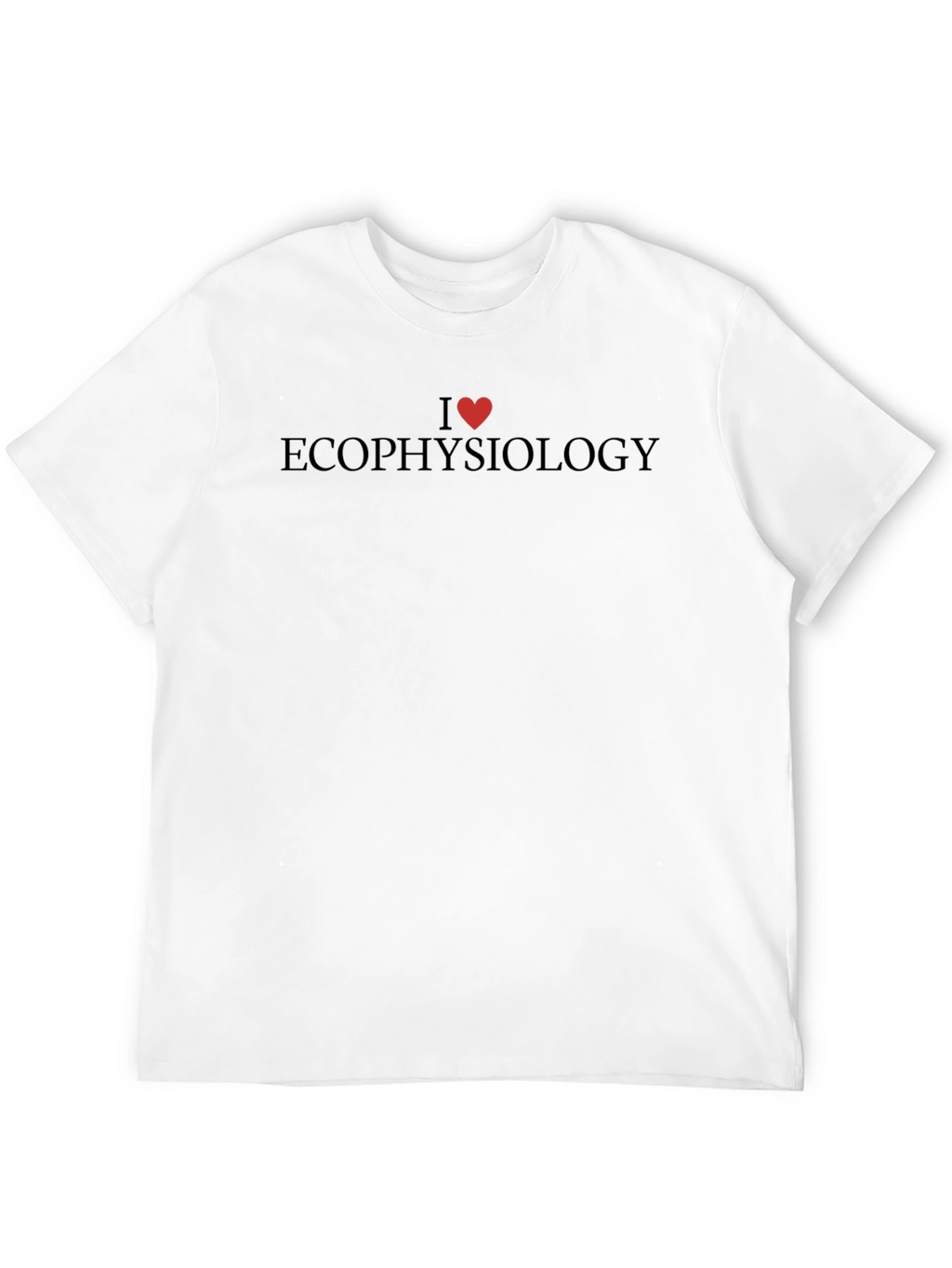 I Heart Ecophysiology Black T-Shirt