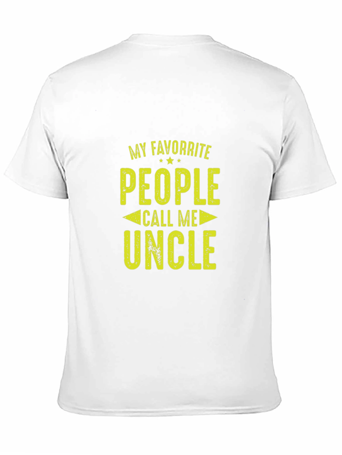 My Favorite People Call Me Uncle Graphic Tee