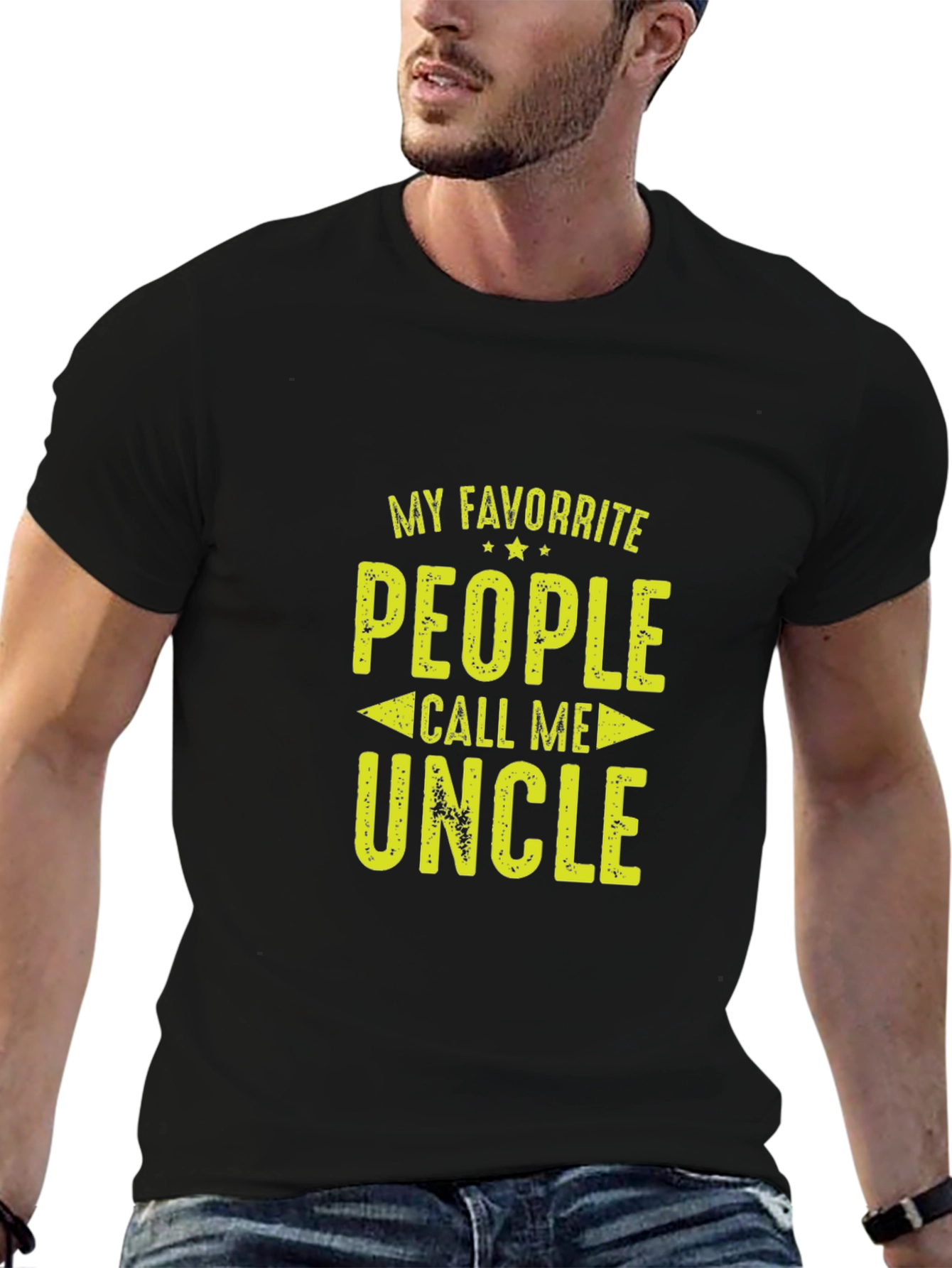 My Favorite People Call Me Uncle Graphic Tee