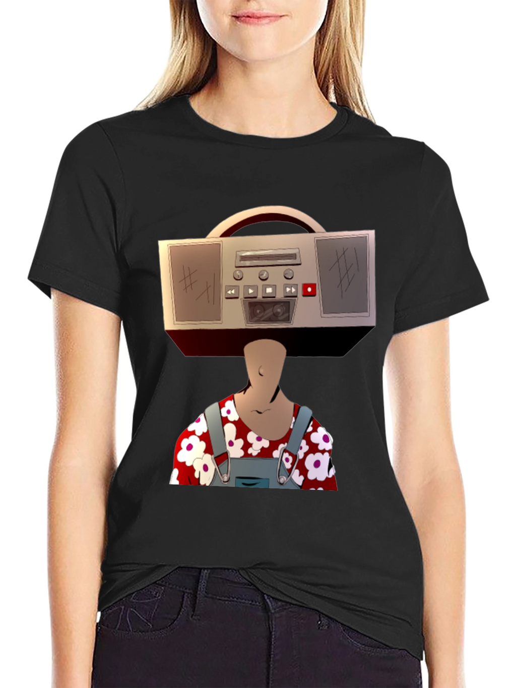 Boombox Head T-Shirt