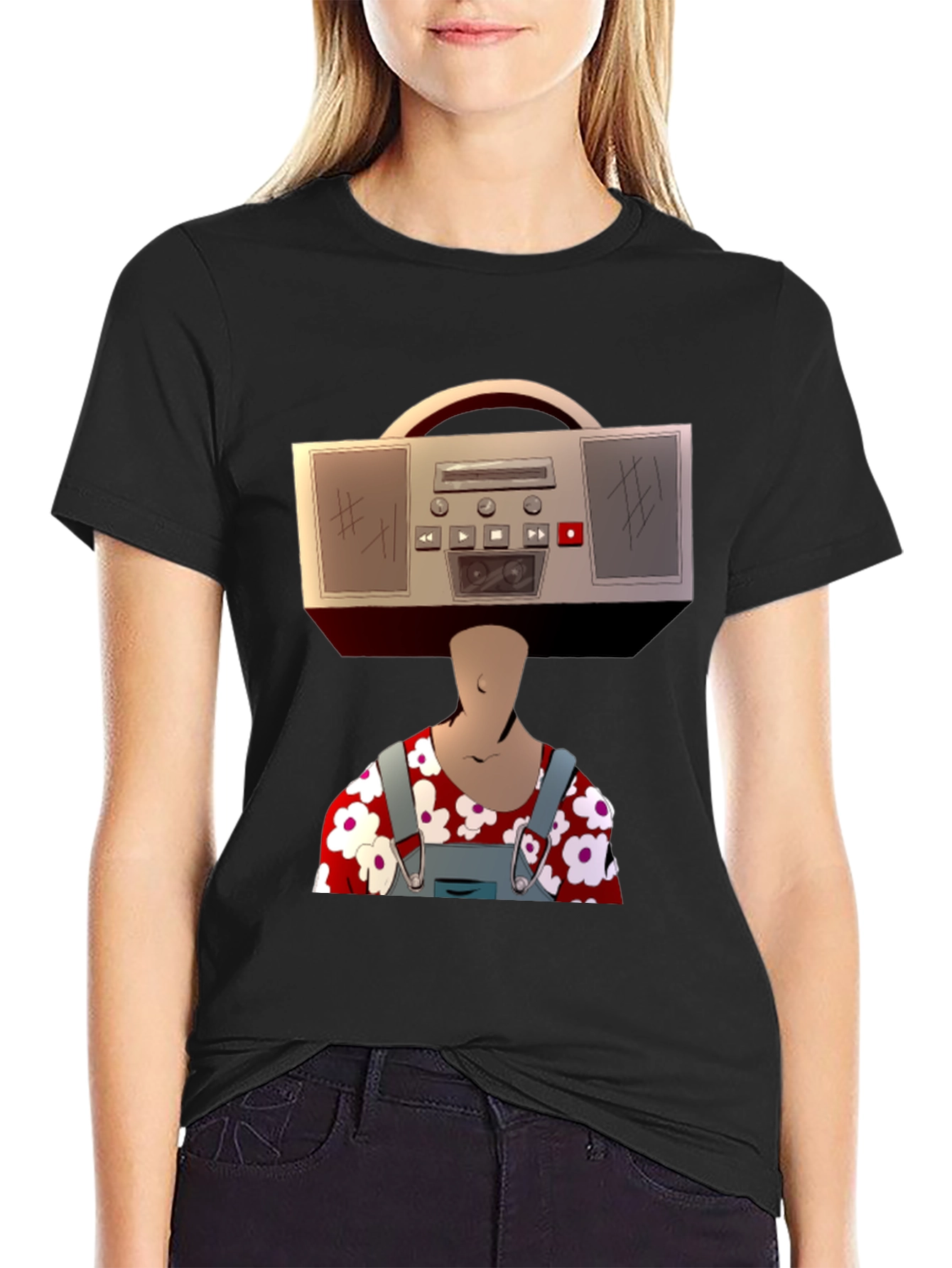 Boombox Head T-Shirt
