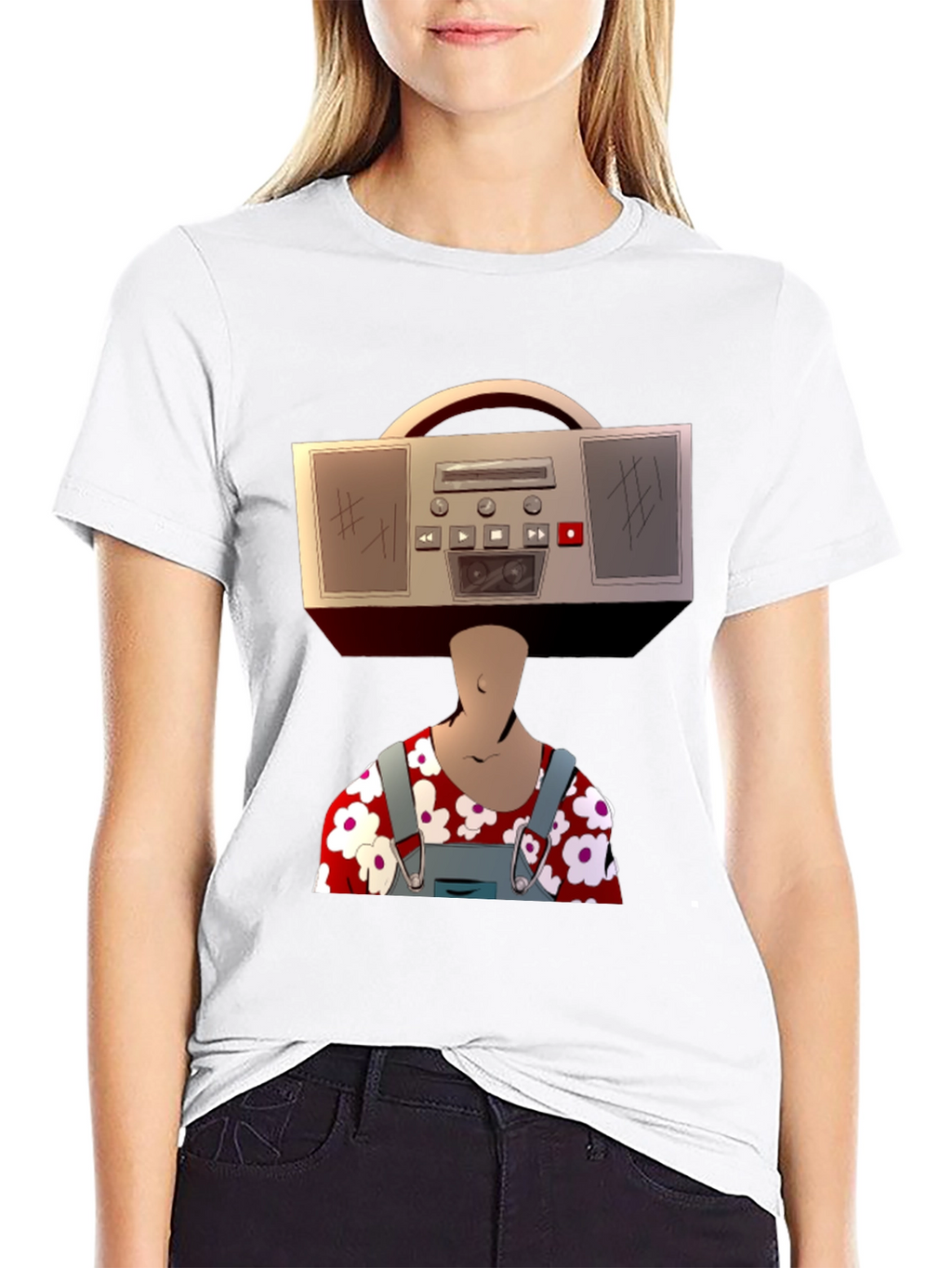 Boombox Head T-Shirt