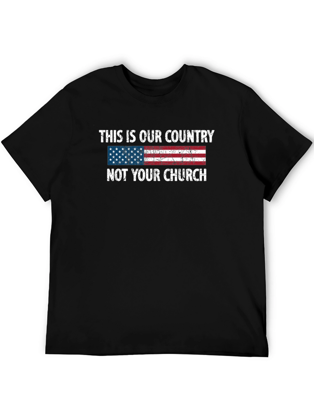 This is Our Country T-Shirt: USA Flag Graphic Tee