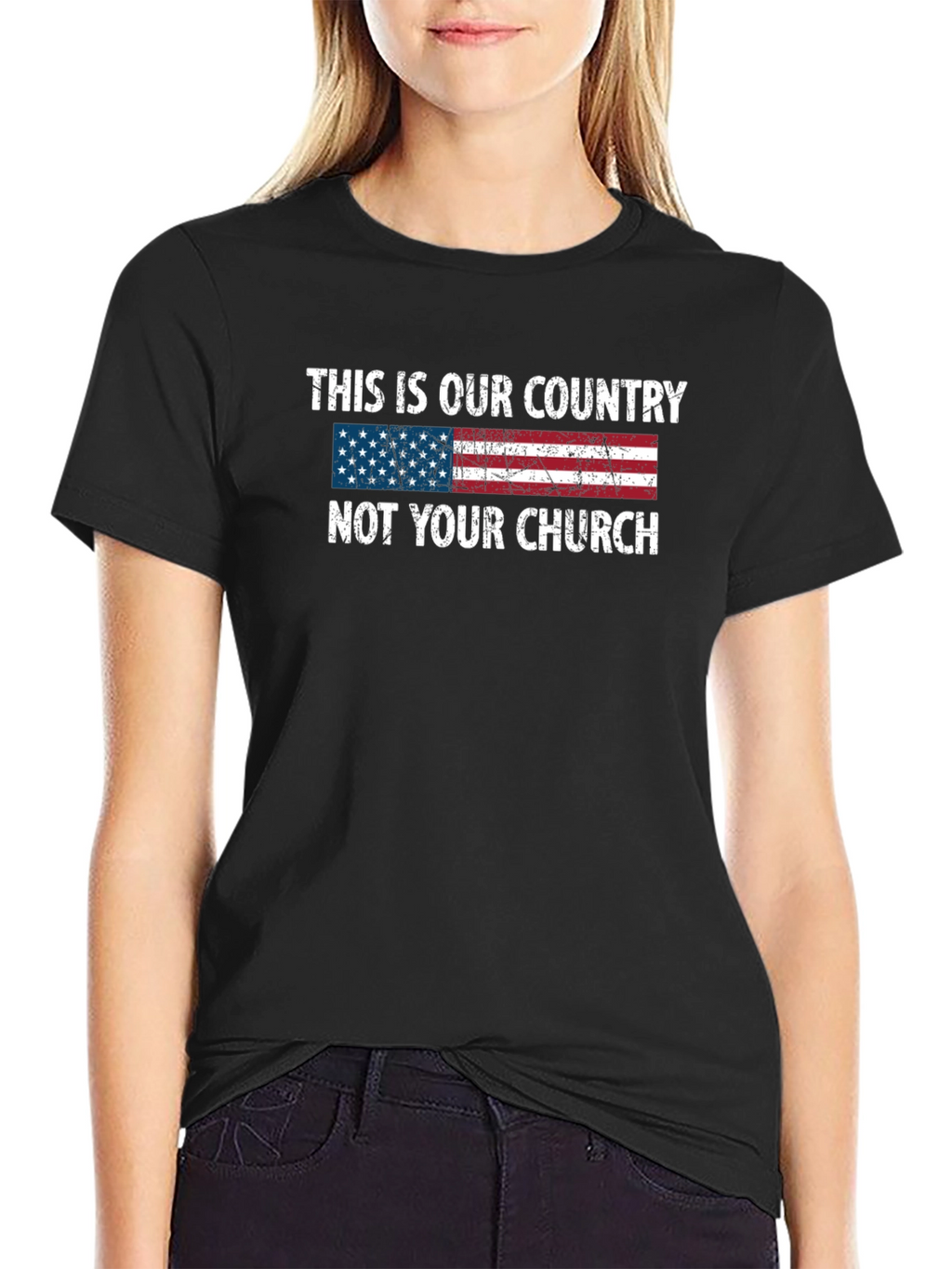 This is Our Country T-Shirt: USA Flag Graphic Tee