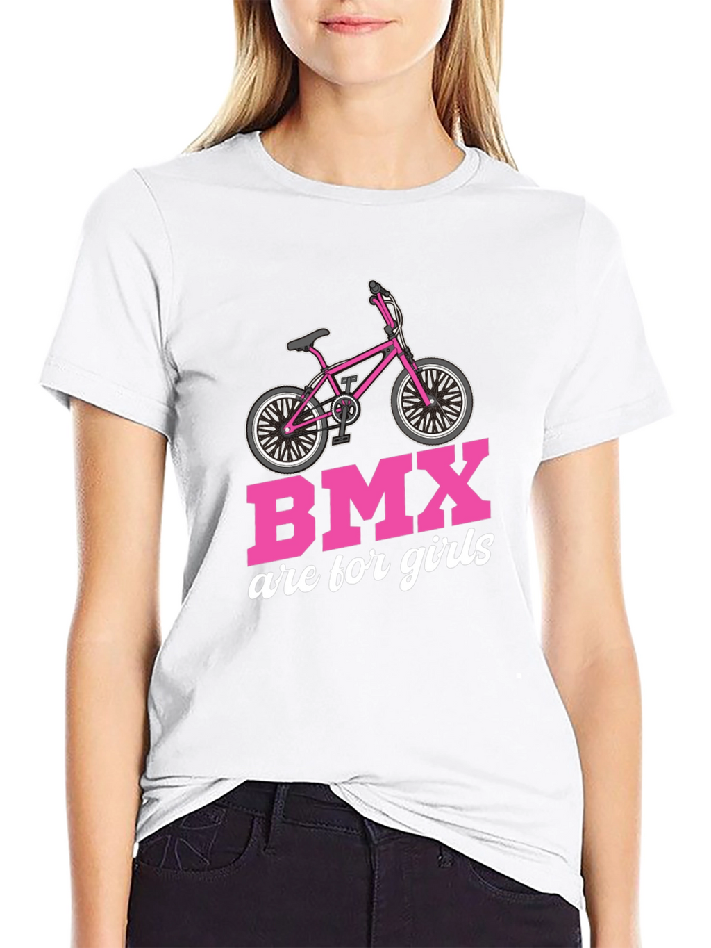 BMX are for girls tee