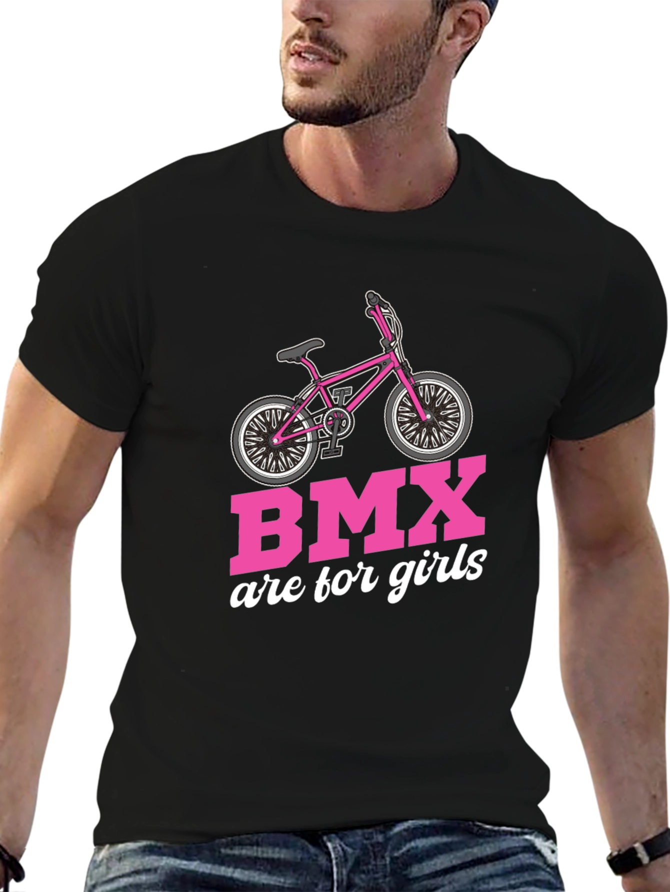 BMX are for girls tee