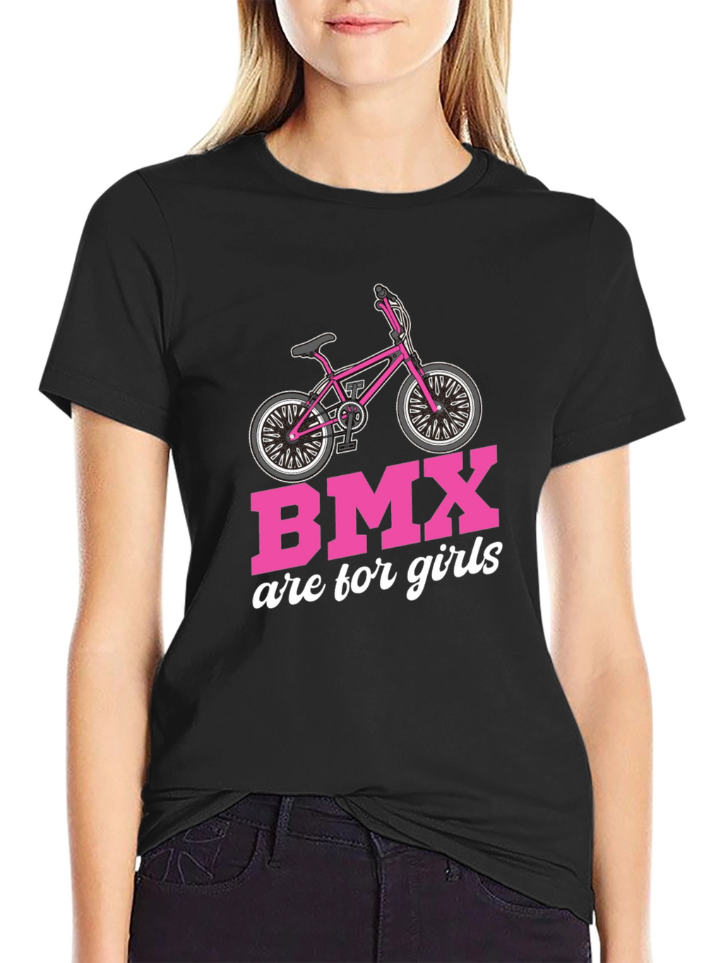 BMX are for girls tee