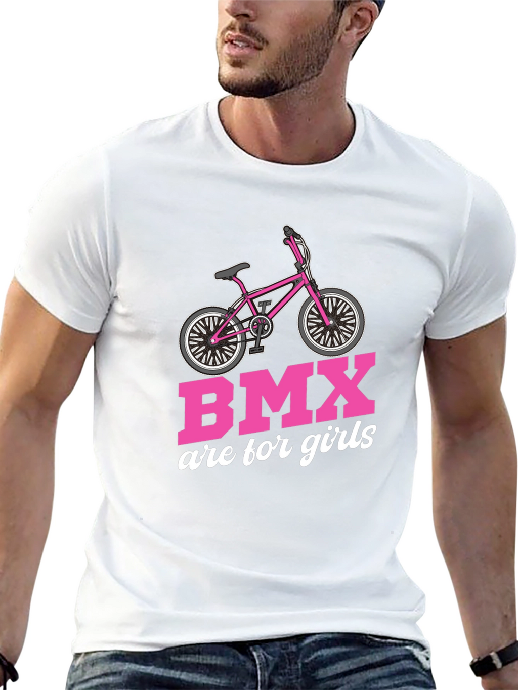 BMX are for girls tee