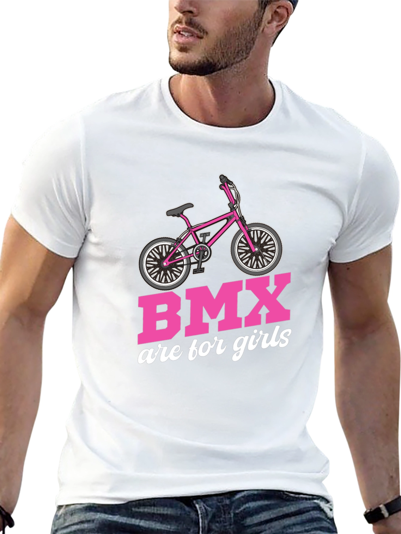 BMX are for girls tee