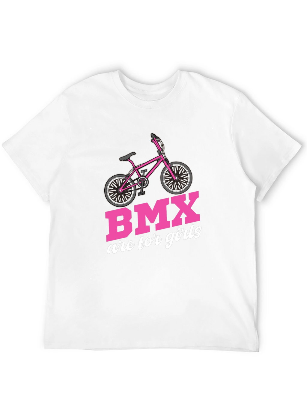 BMX are for girls tee