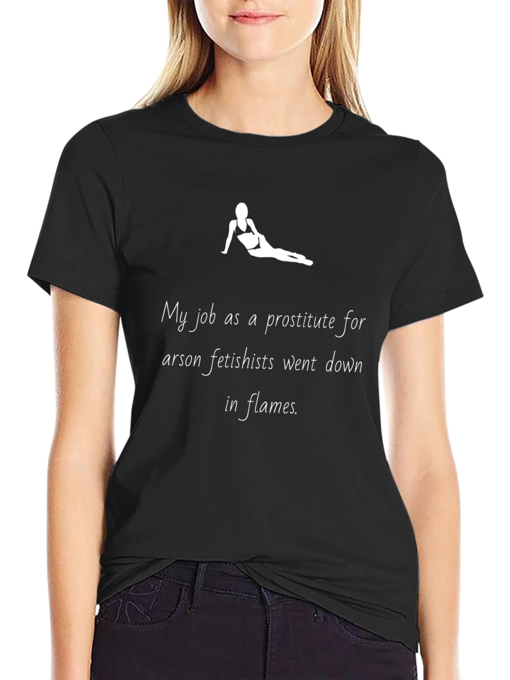 Humorous Graphic Tee: Arson Fetishists
