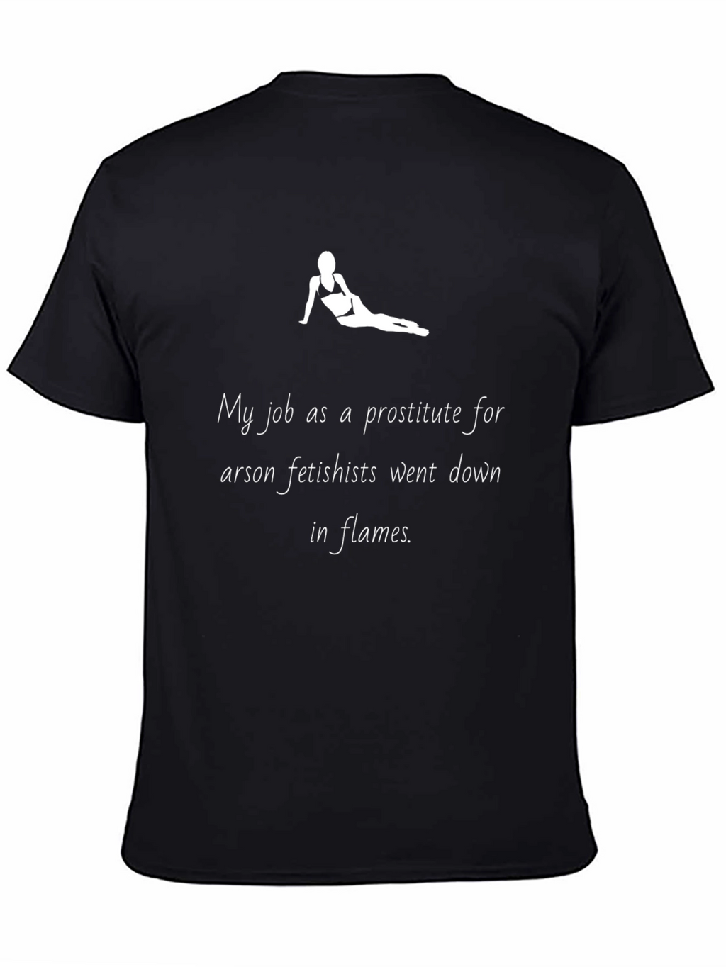 Humorous Graphic Tee: Arson Fetishists