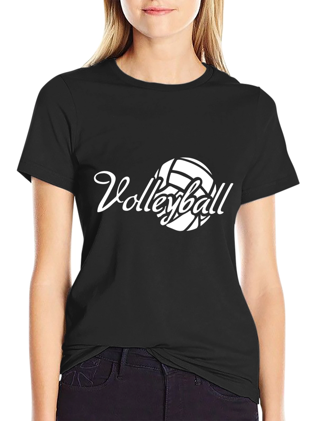 Volleyball Graphic Tee - Stylish Sports Shirt