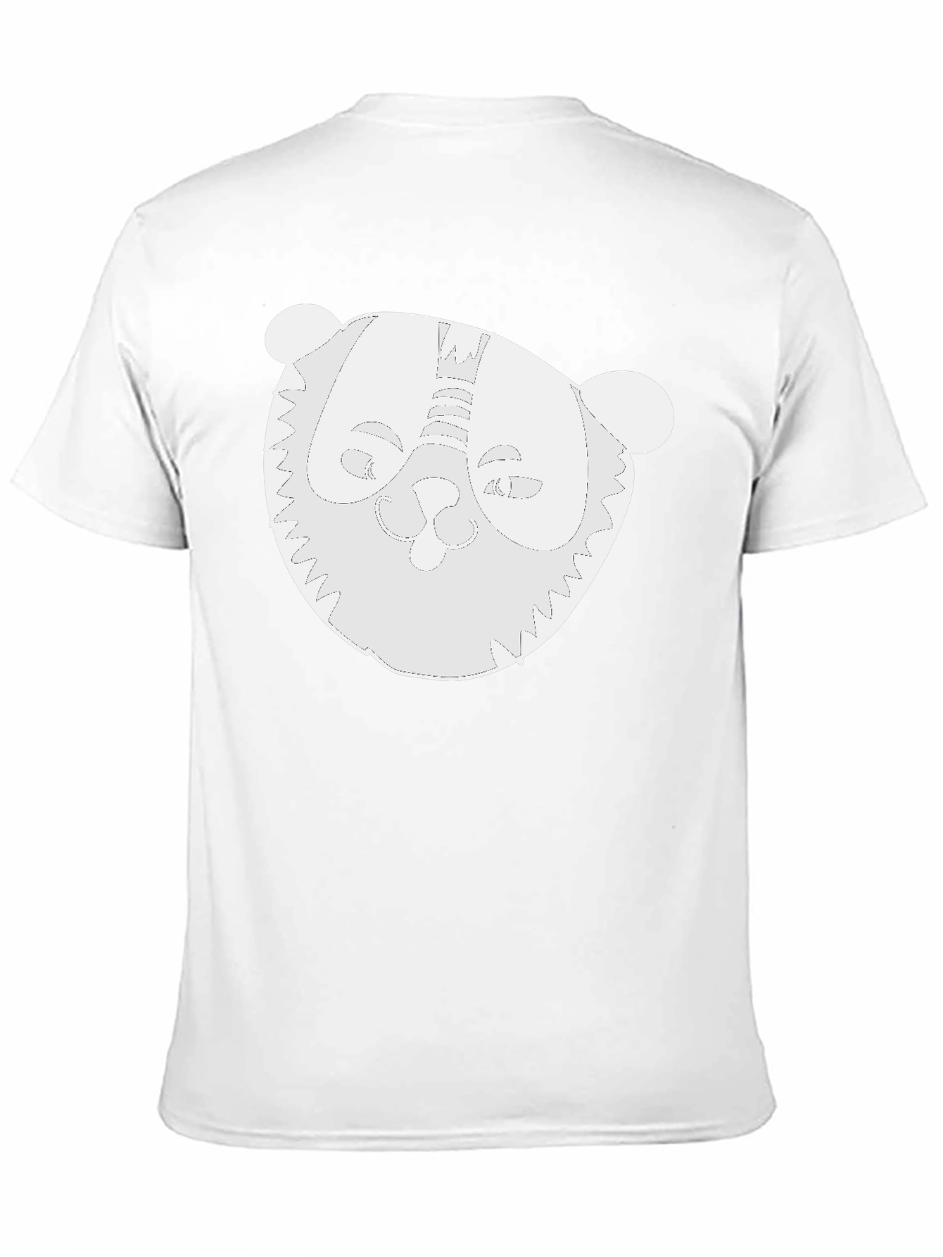 Whimsical Panda Graphic Black T-Shirt