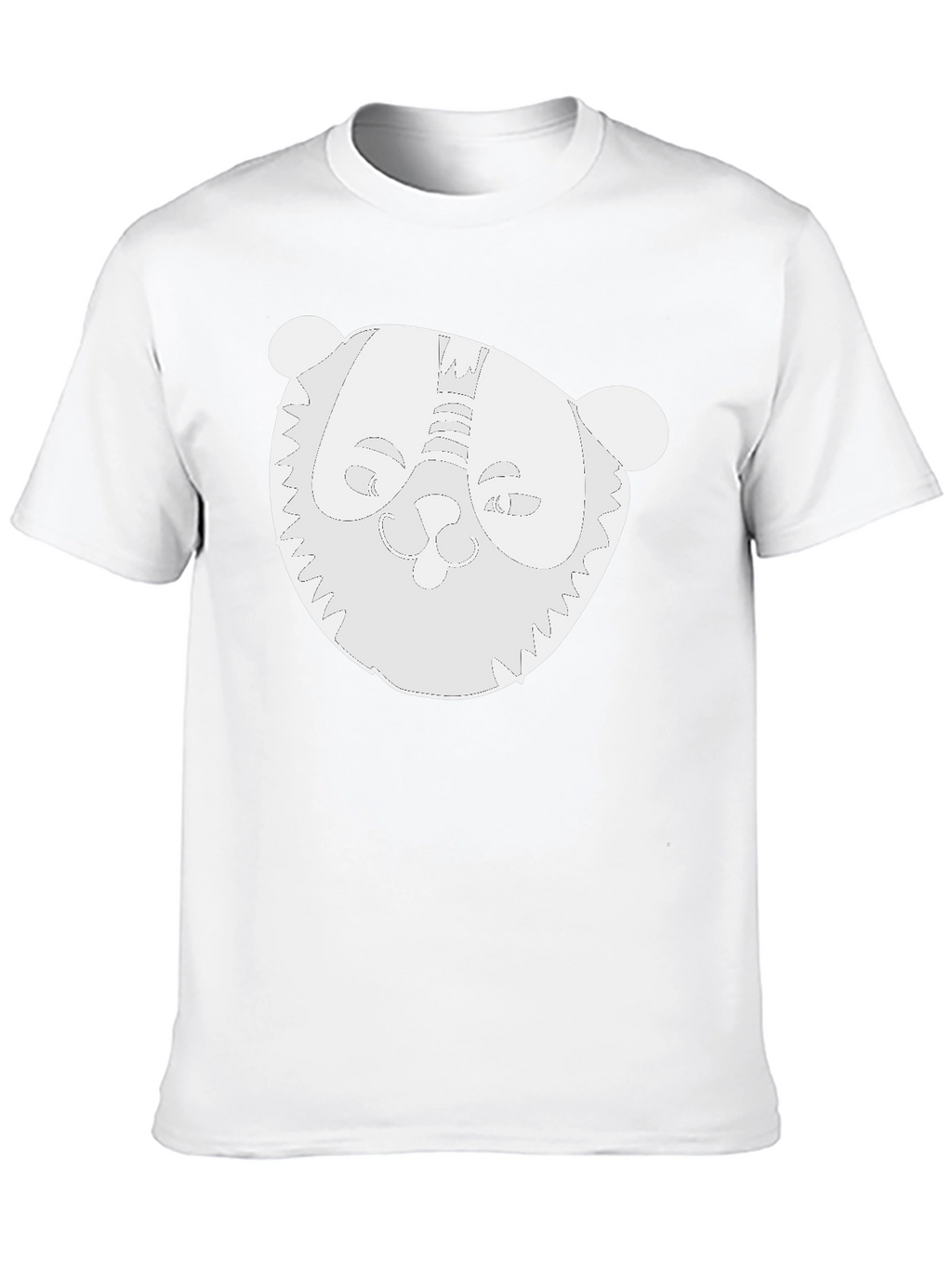 Whimsical Panda Graphic Black T-Shirt