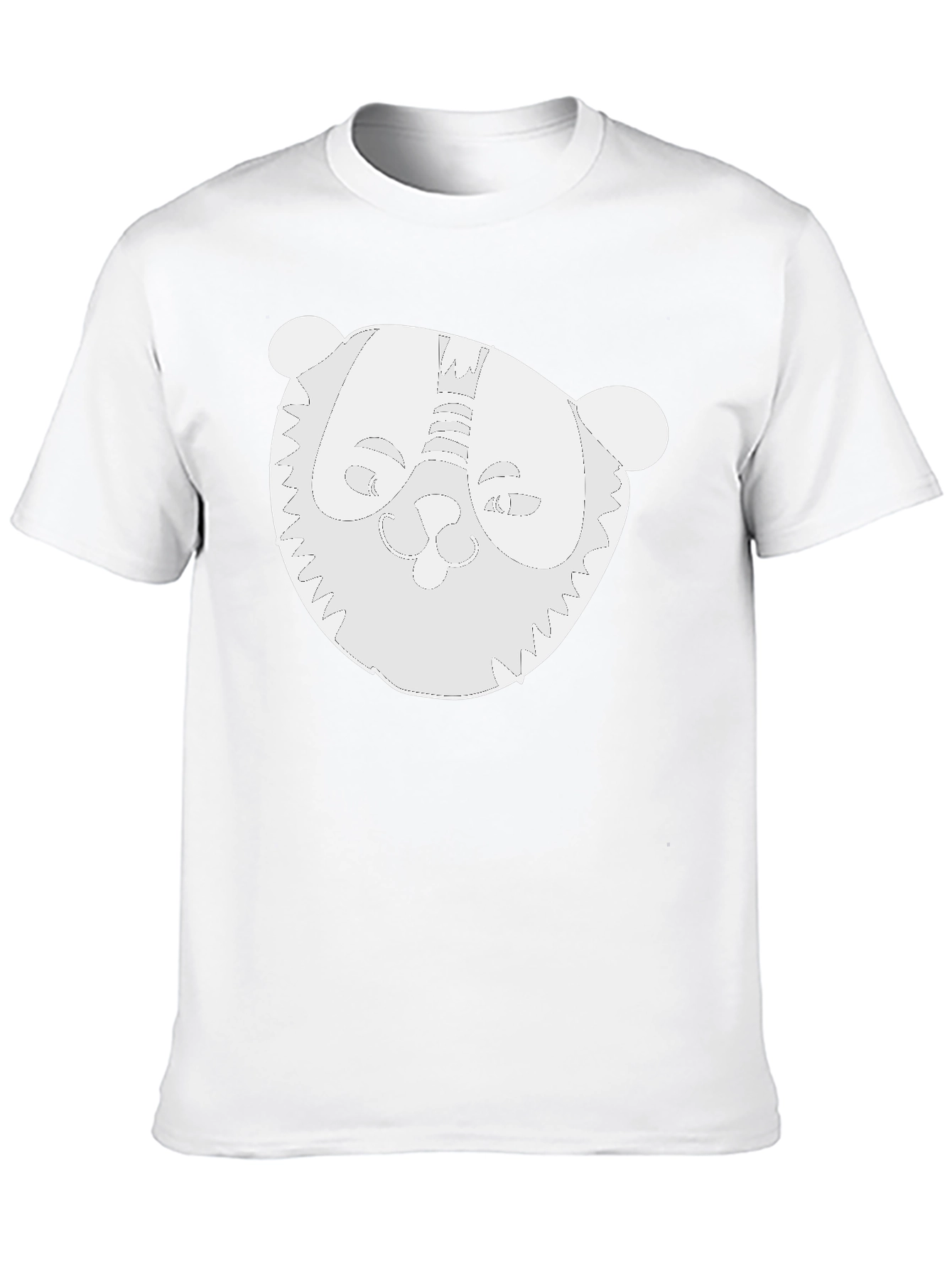 Whimsical Panda Graphic Black T-Shirt