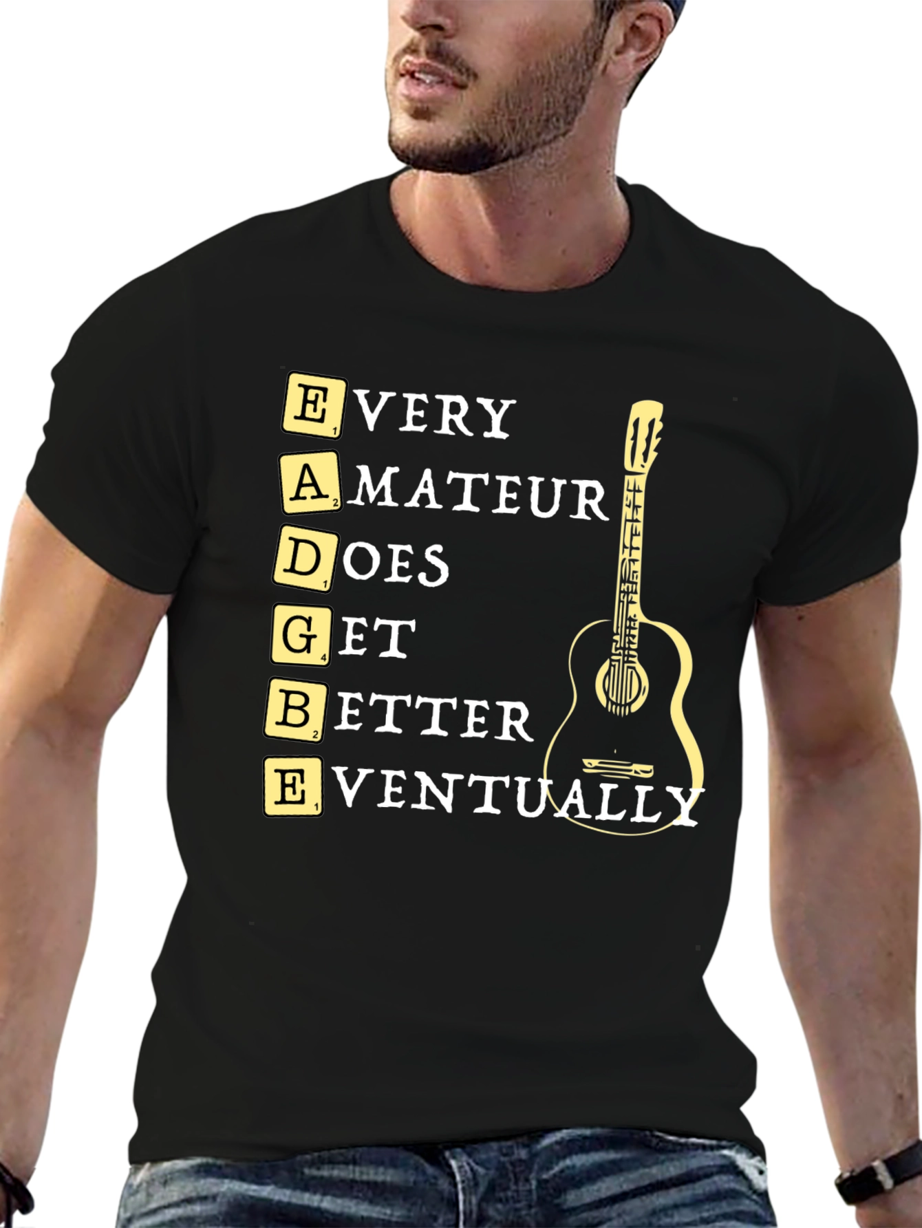 Every Amateur Guitarist T-Shirt - Funny Music Tee
