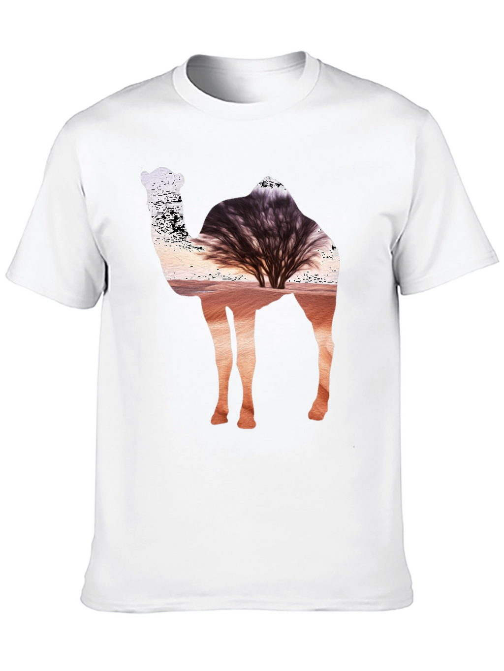 Desert Camel Silhouette T-Shirt