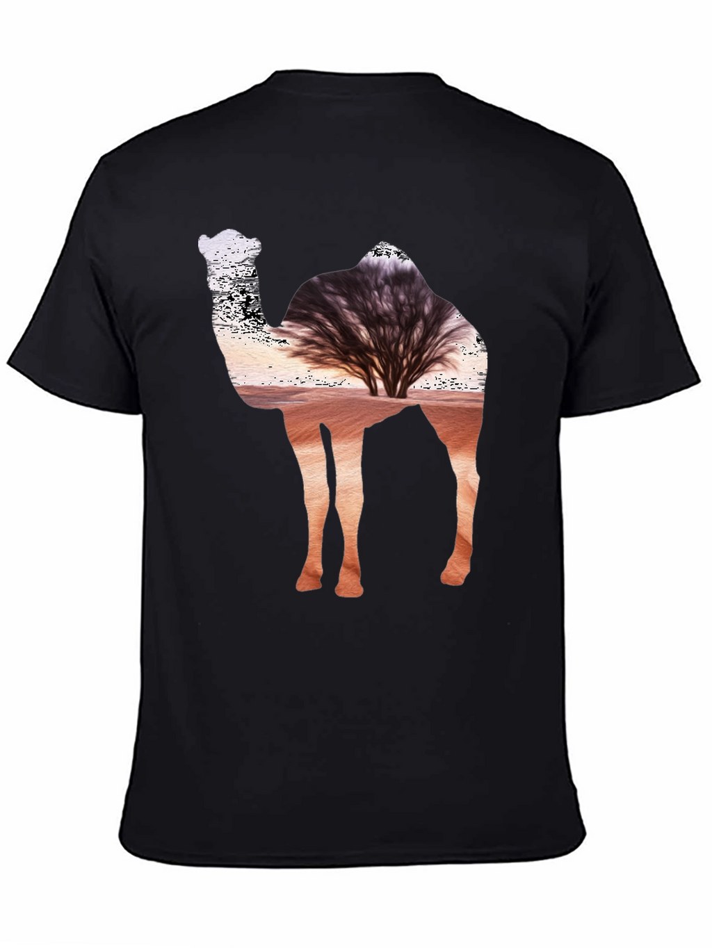 Desert Camel Silhouette T-Shirt