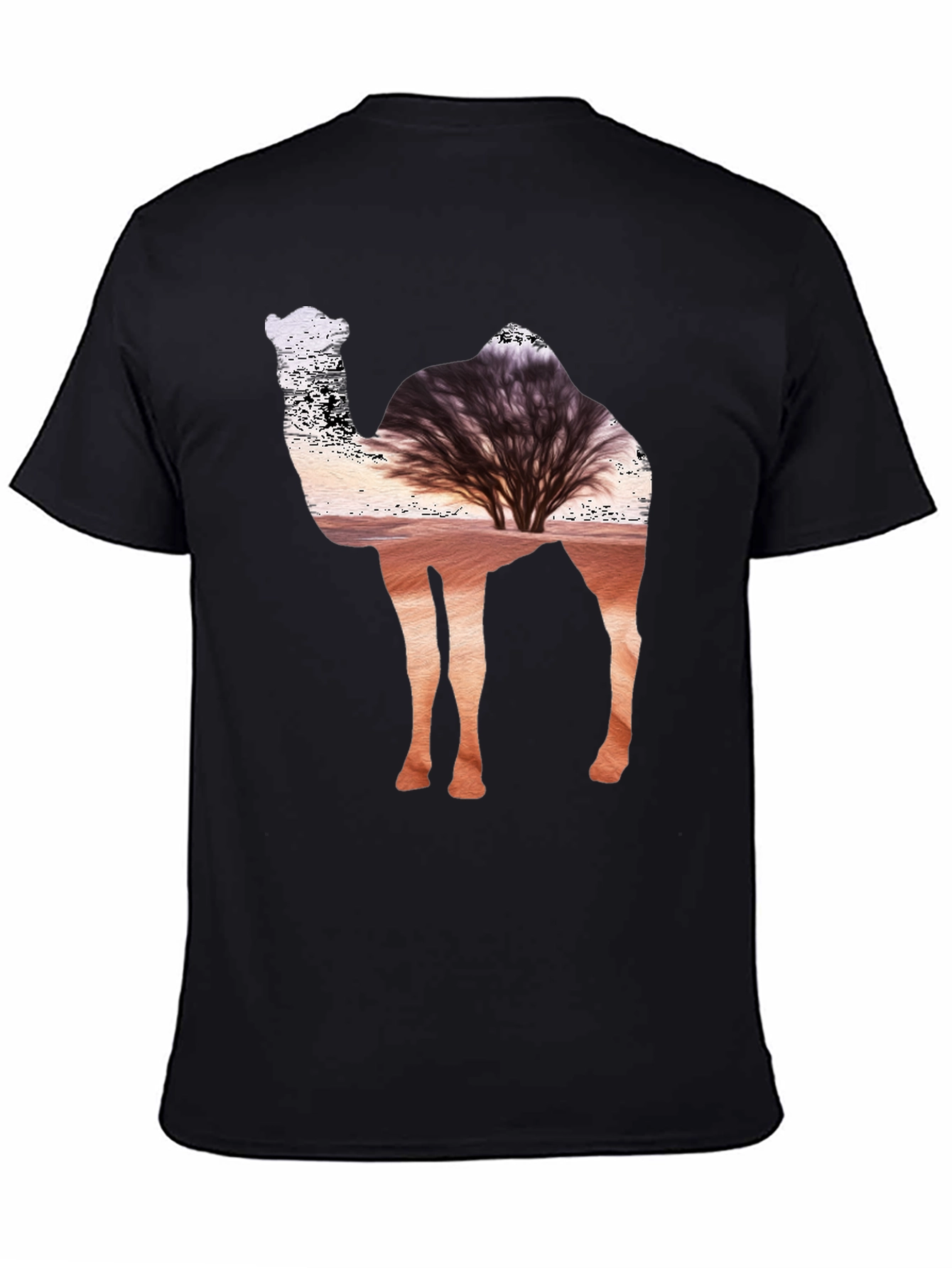 Desert Camel Silhouette T-Shirt
