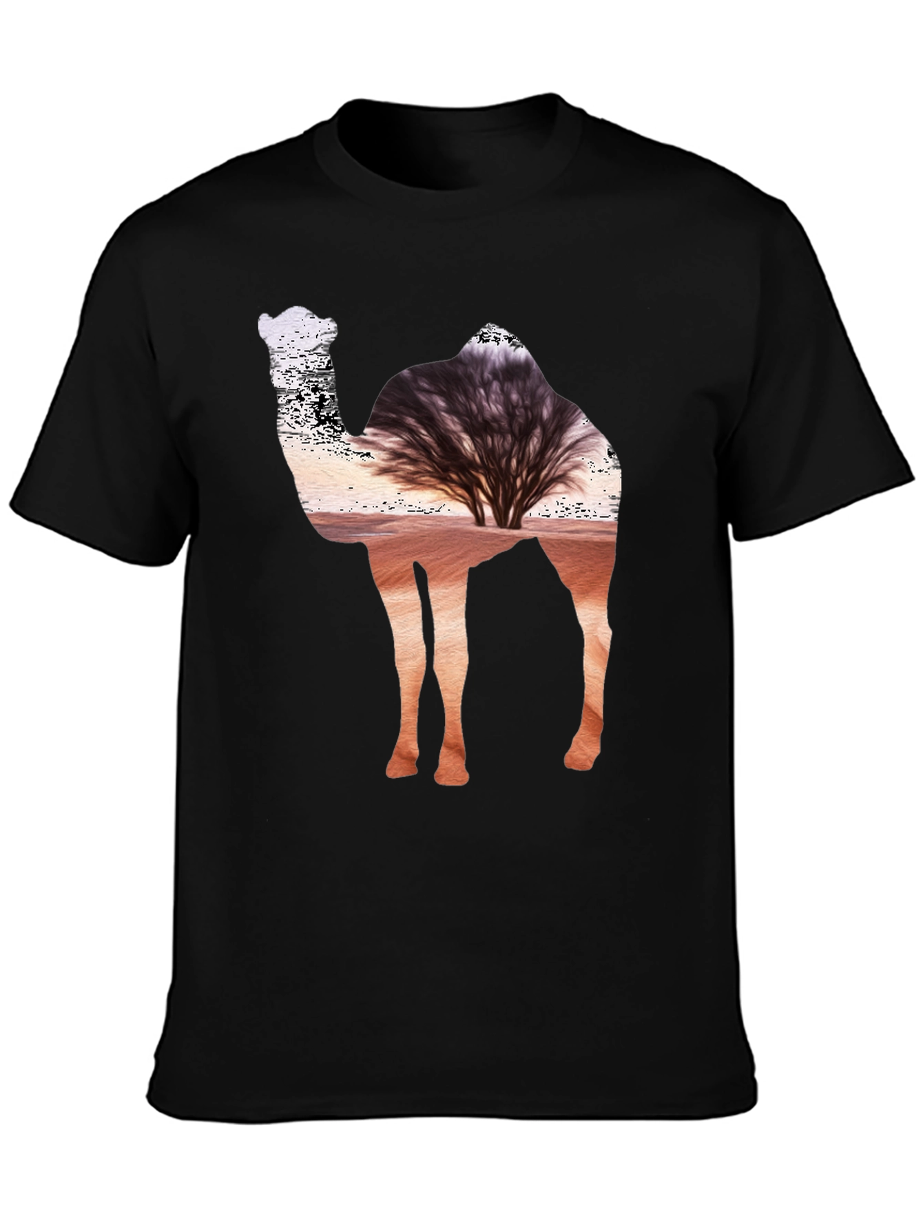 Desert Camel Silhouette T-Shirt