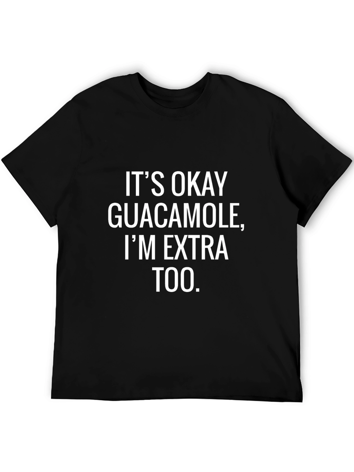 Funny Im Extra Too Graphic Tee - Black