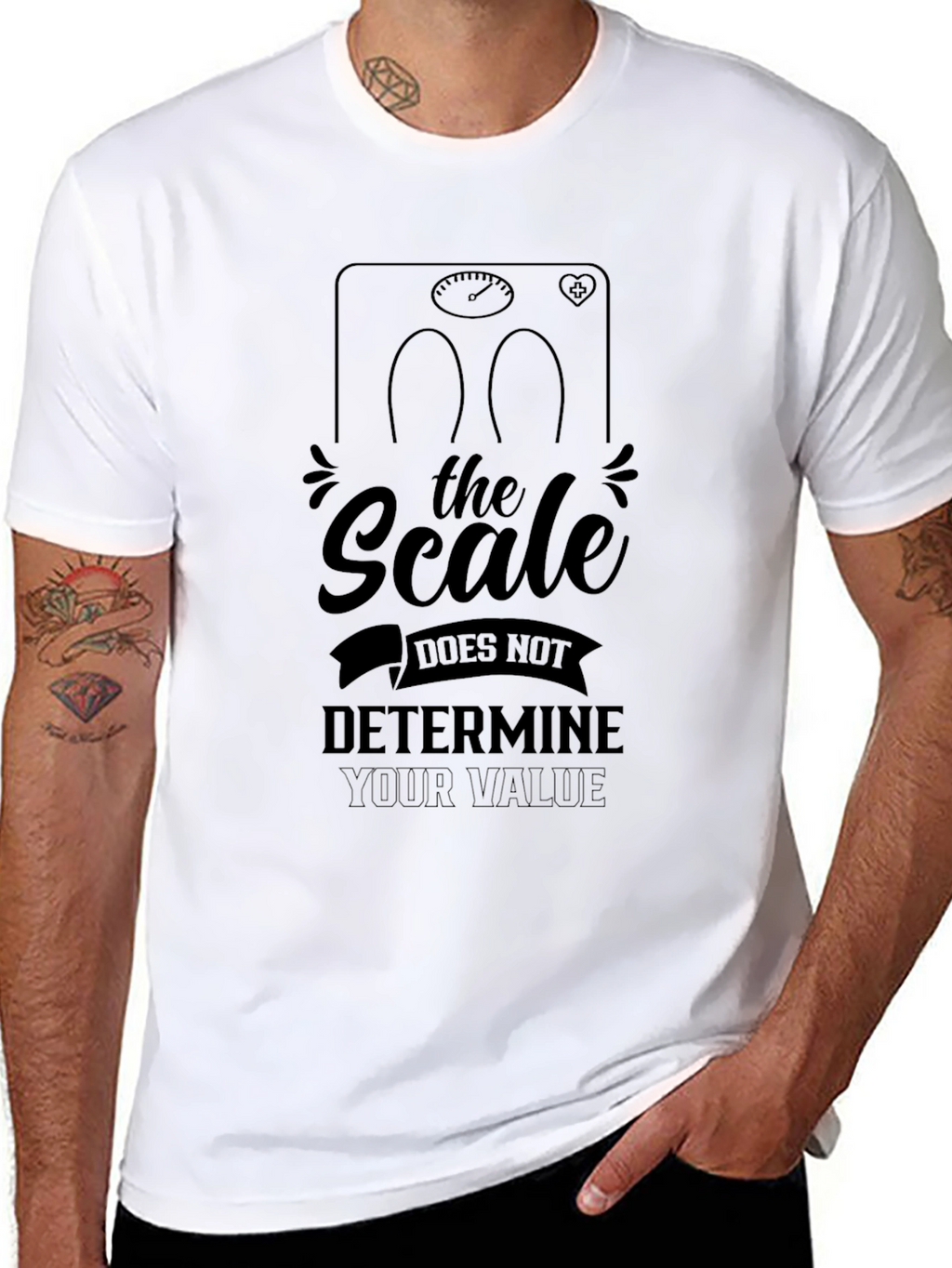 Value-Driven Graphic T-Shirt - The Scale