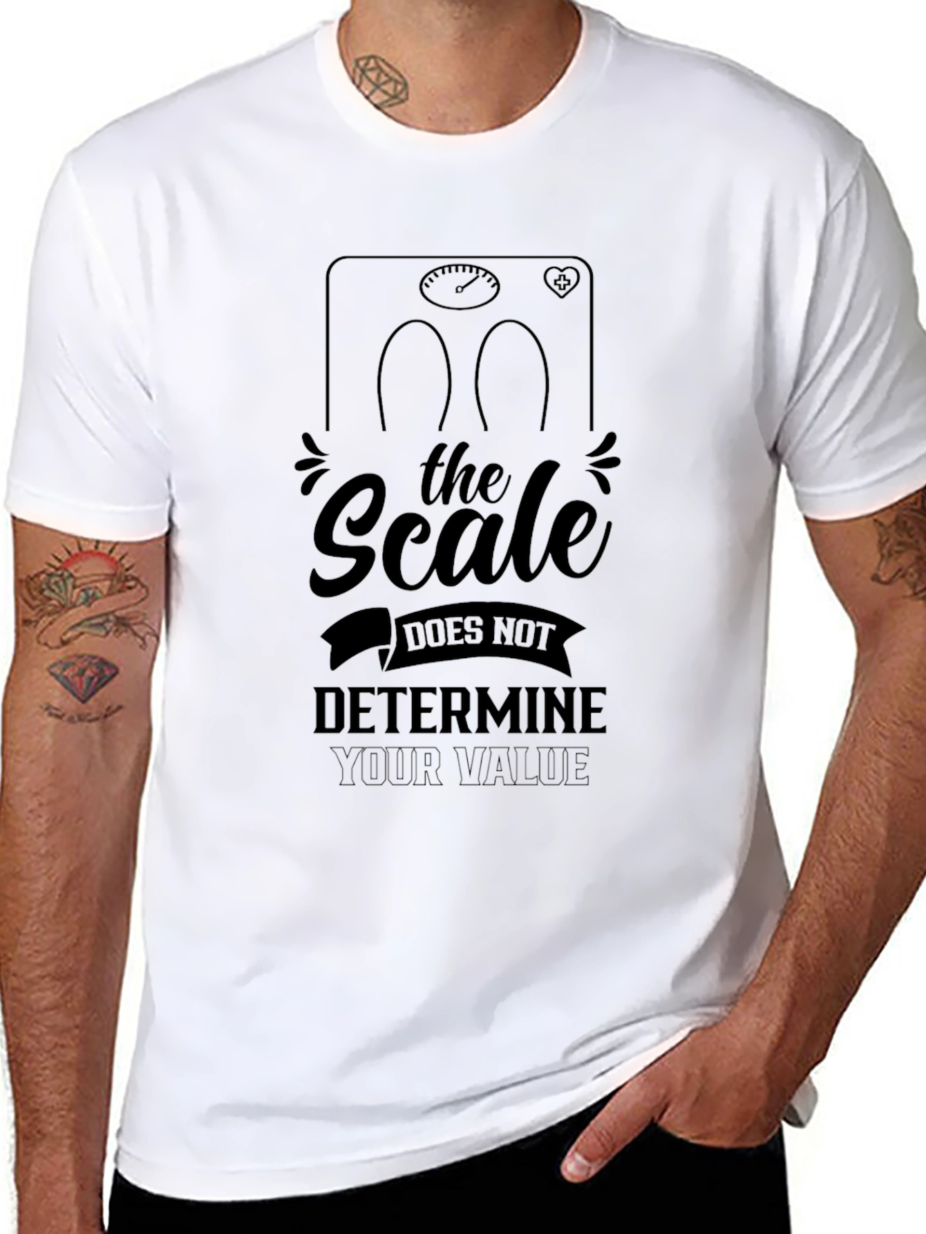 Value-Driven Graphic T-Shirt - The Scale