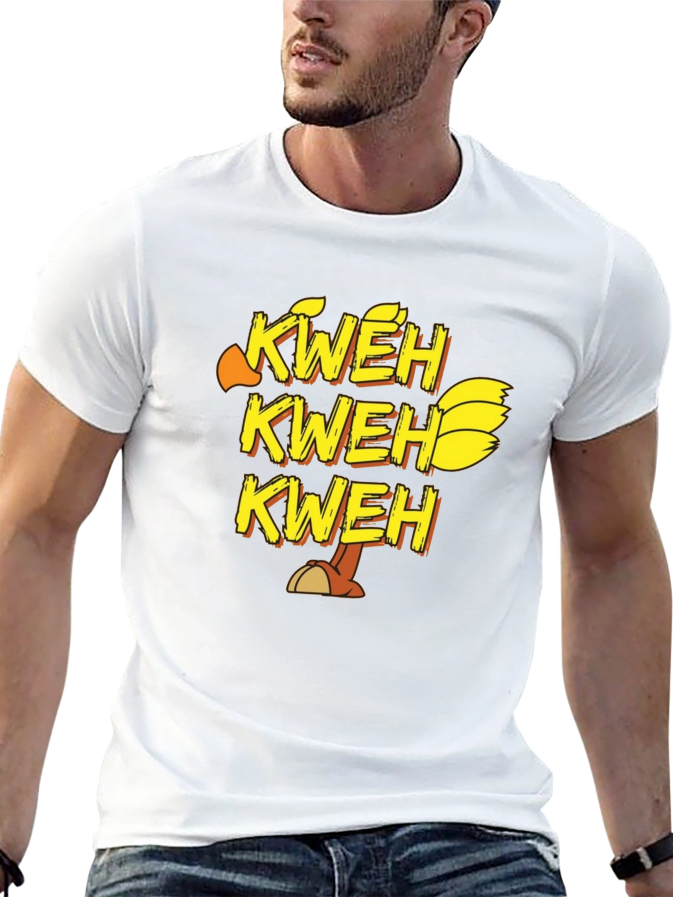 Kweh T-Shirt - Chocobo Inspired Black Tee