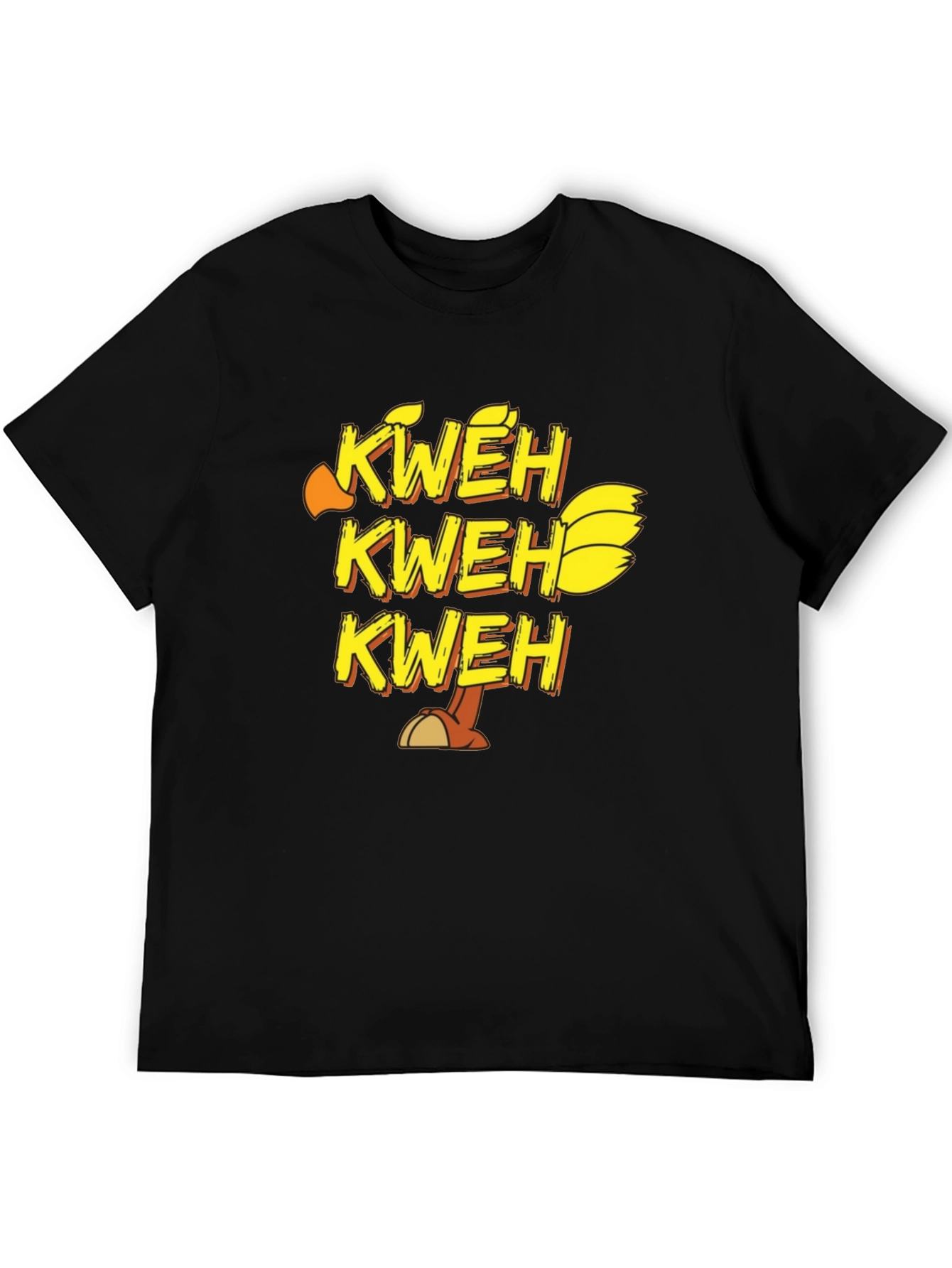 Kweh T-Shirt - Chocobo Inspired Black Tee