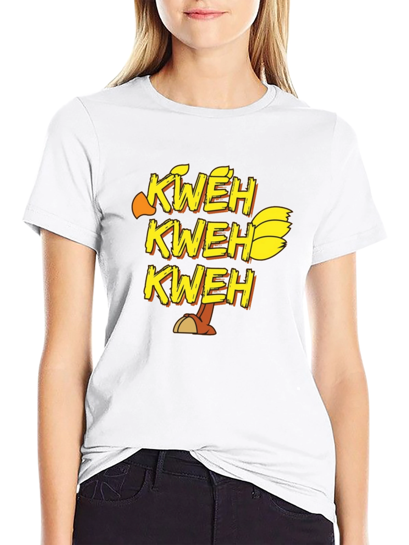 Kweh T-Shirt - Chocobo Inspired Black Tee