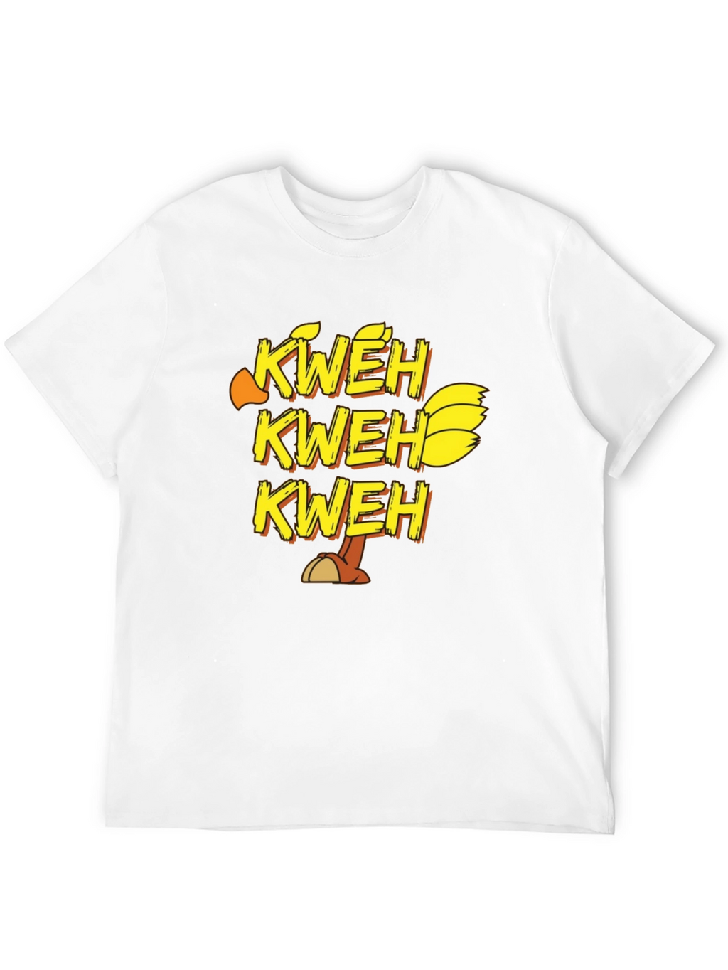 Kweh T-Shirt - Chocobo Inspired Black Tee