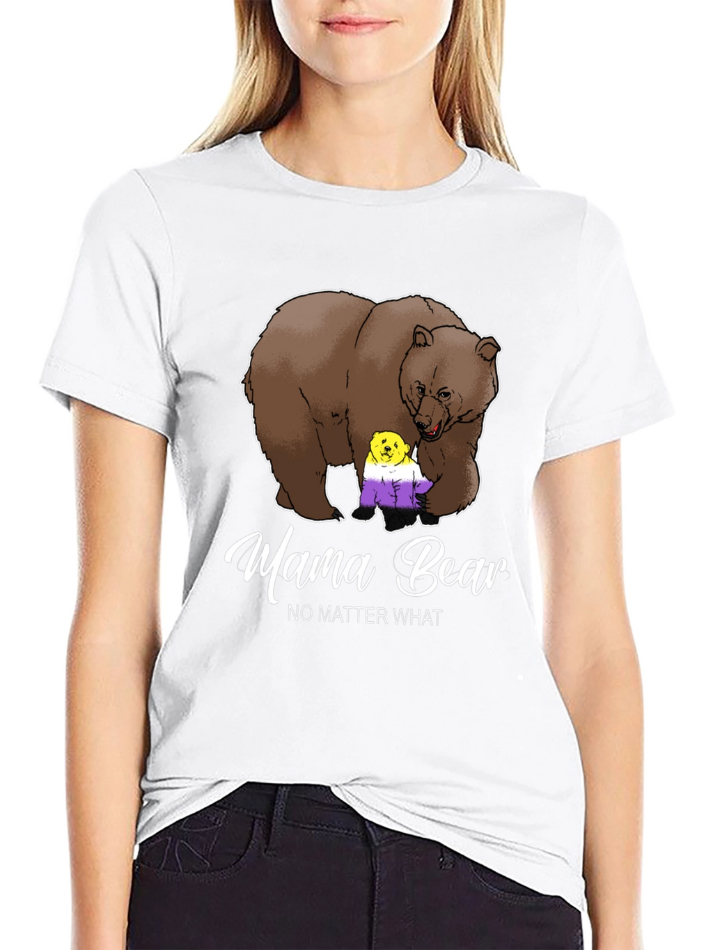 Mama Bear T-Shirt - Protect & Love