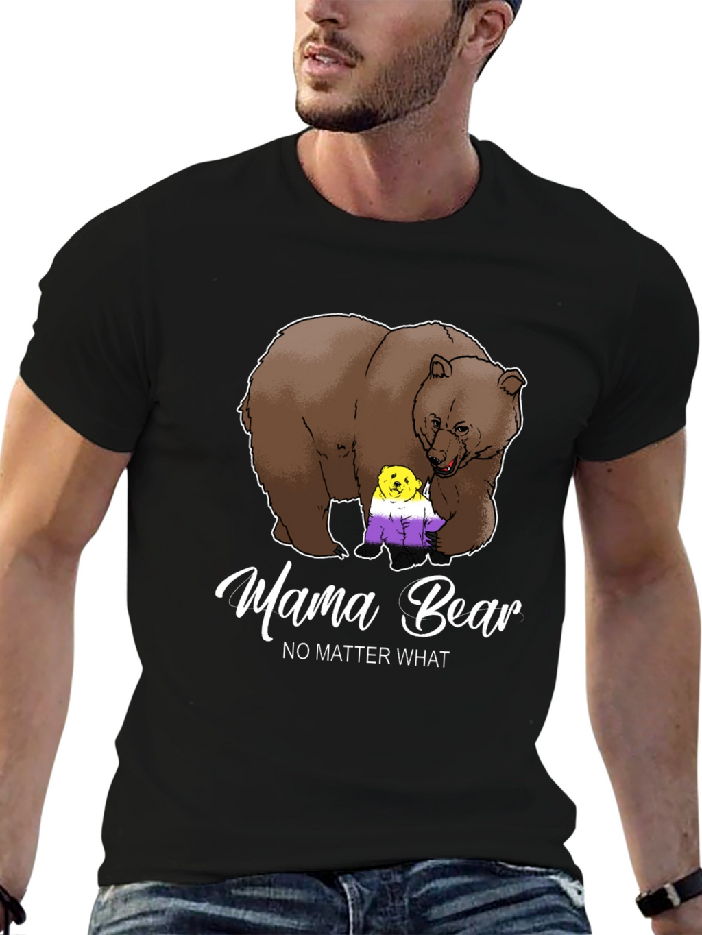 Mama Bear T-Shirt - Protect & Love