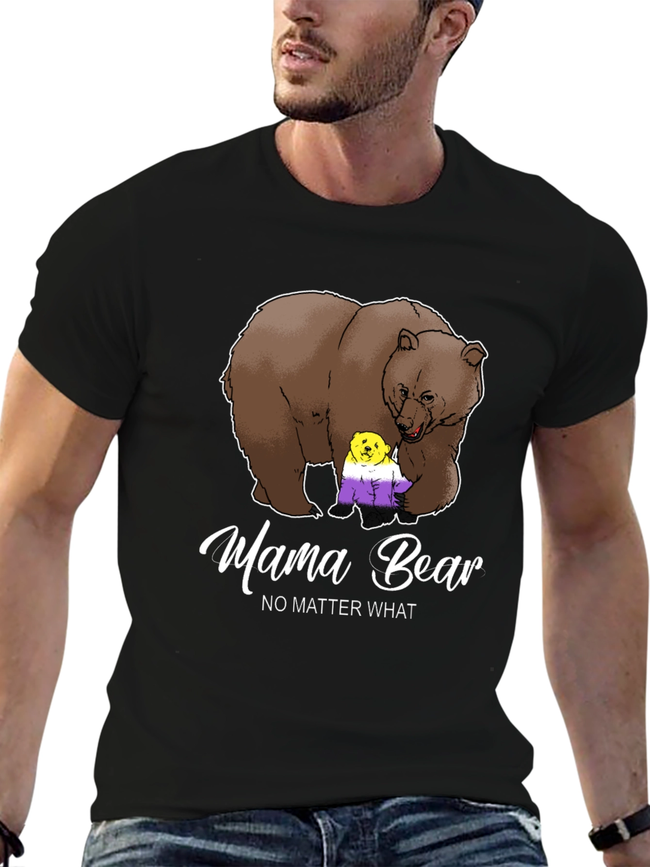 Mama Bear T-Shirt - Protect & Love