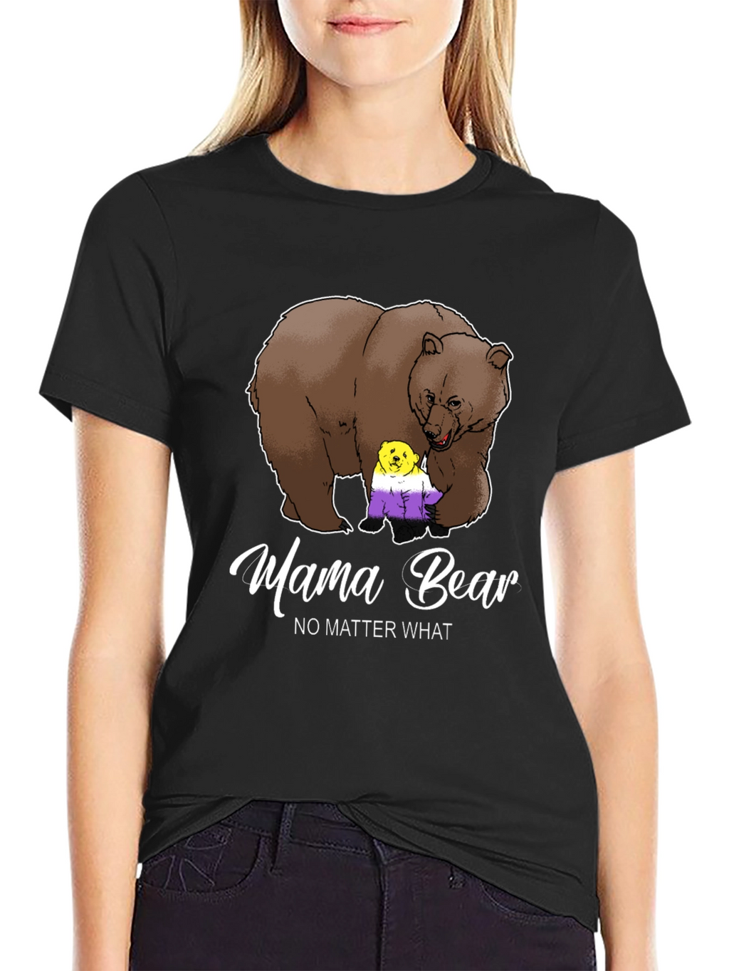 Mama Bear T-Shirt - Protect & Love