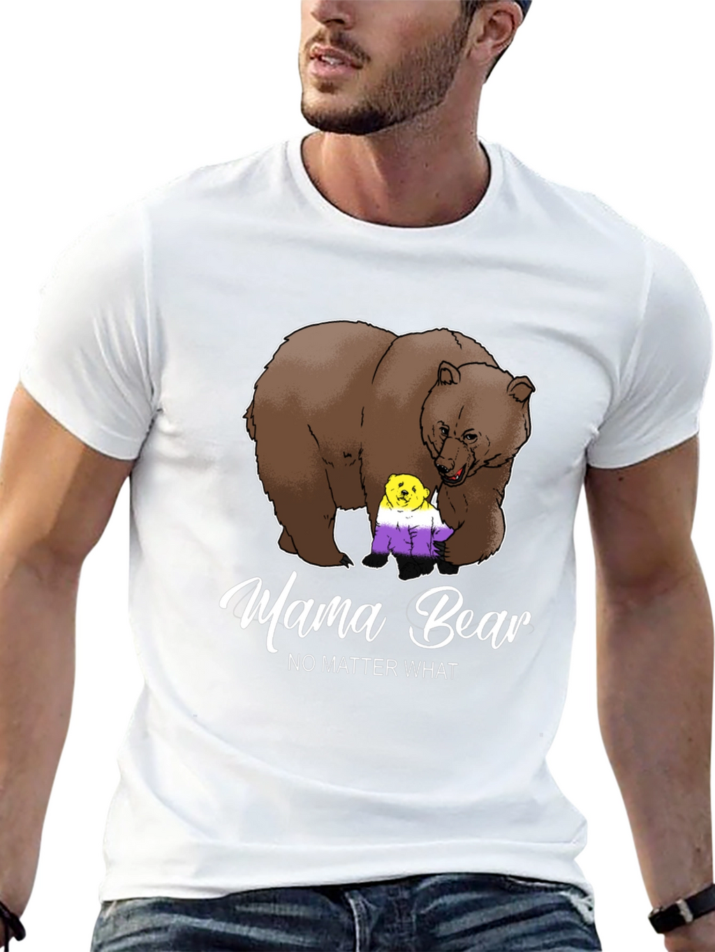 Mama Bear T-Shirt - Protect & Love