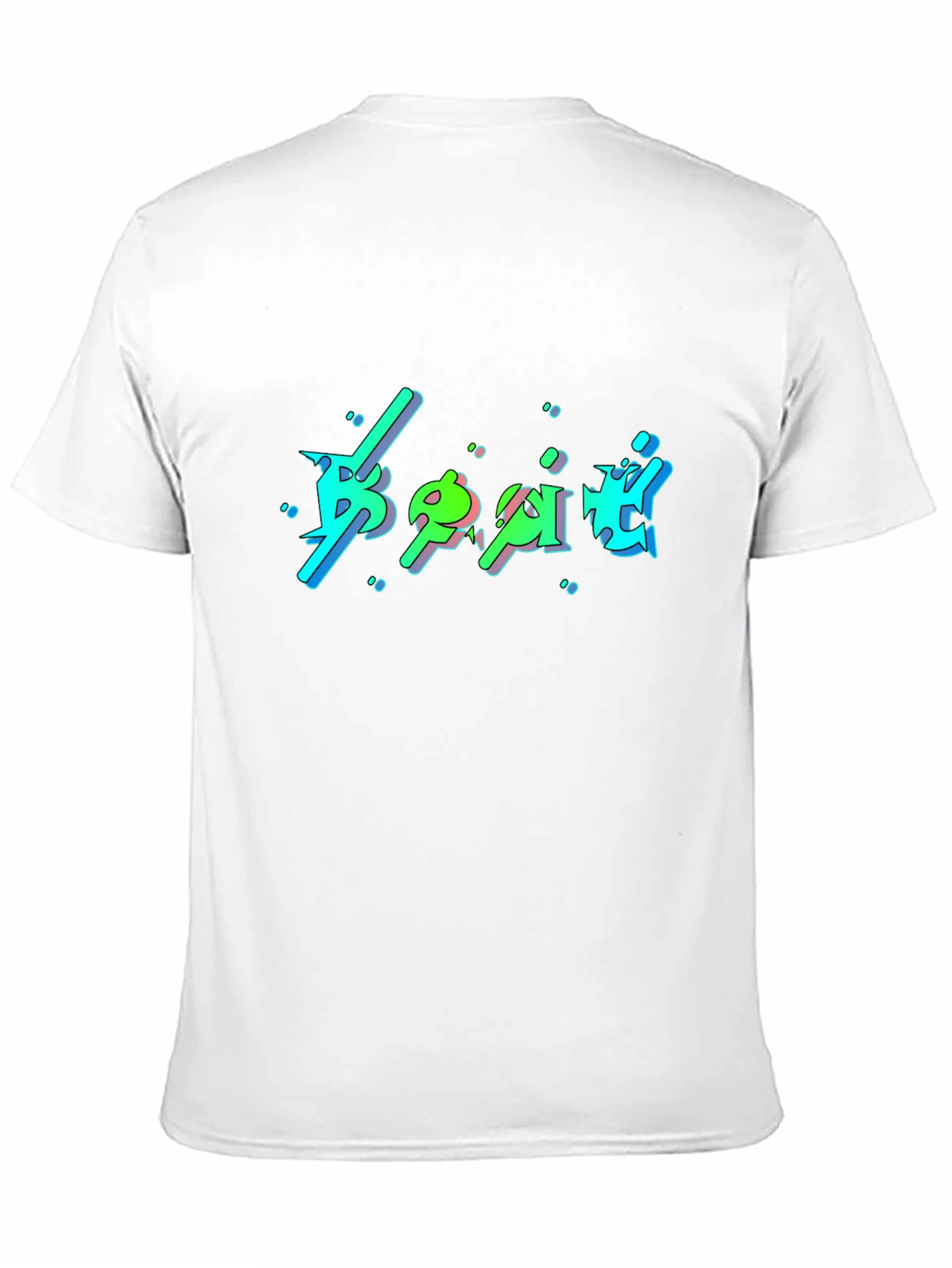 Cool Graphic Print Black T-Shirt