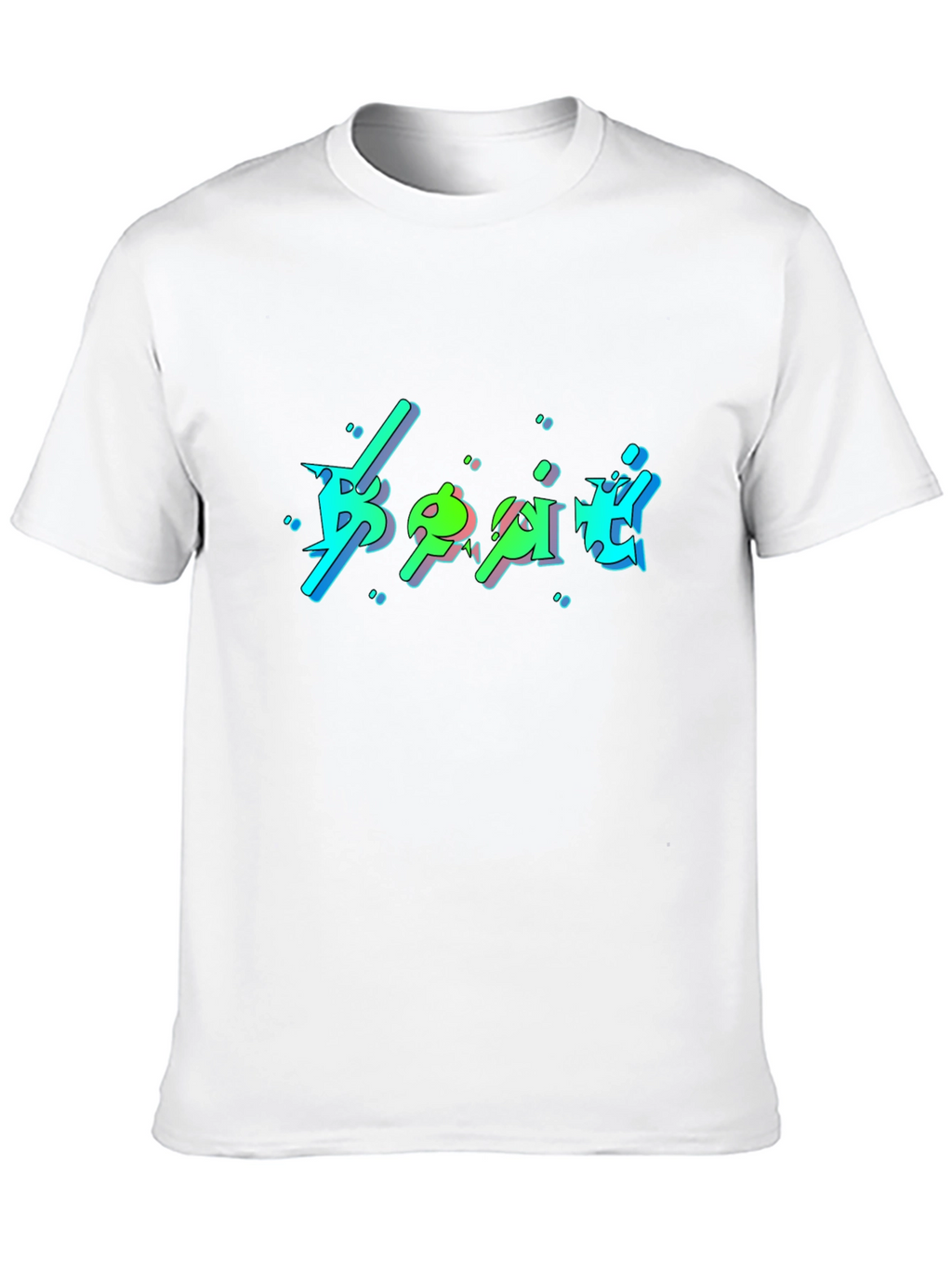 Cool Graphic Print Black T-Shirt