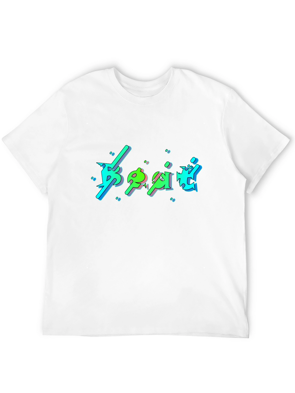 Cool Graphic Print Black T-Shirt