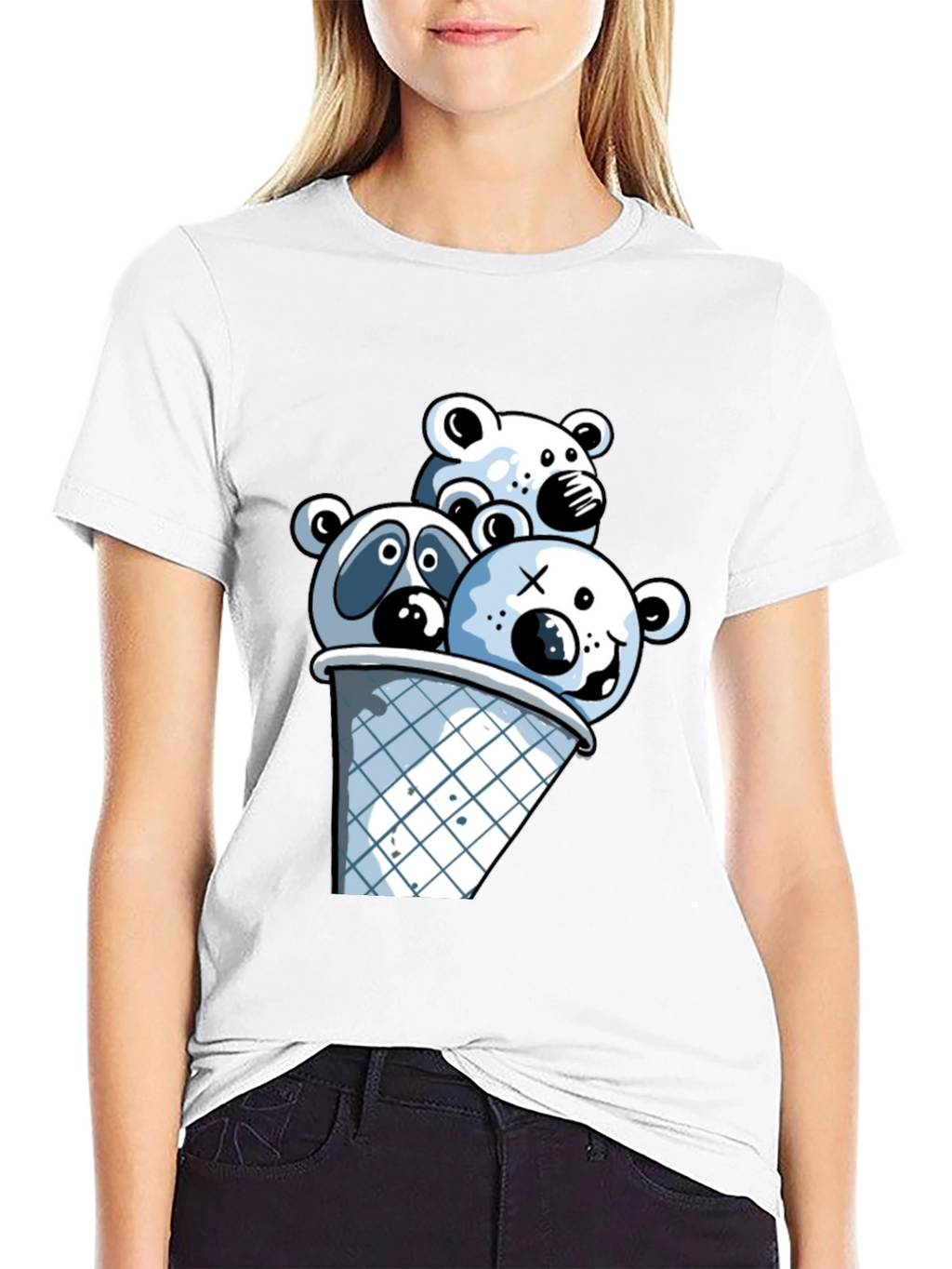 Bear Cone Graphic Tee