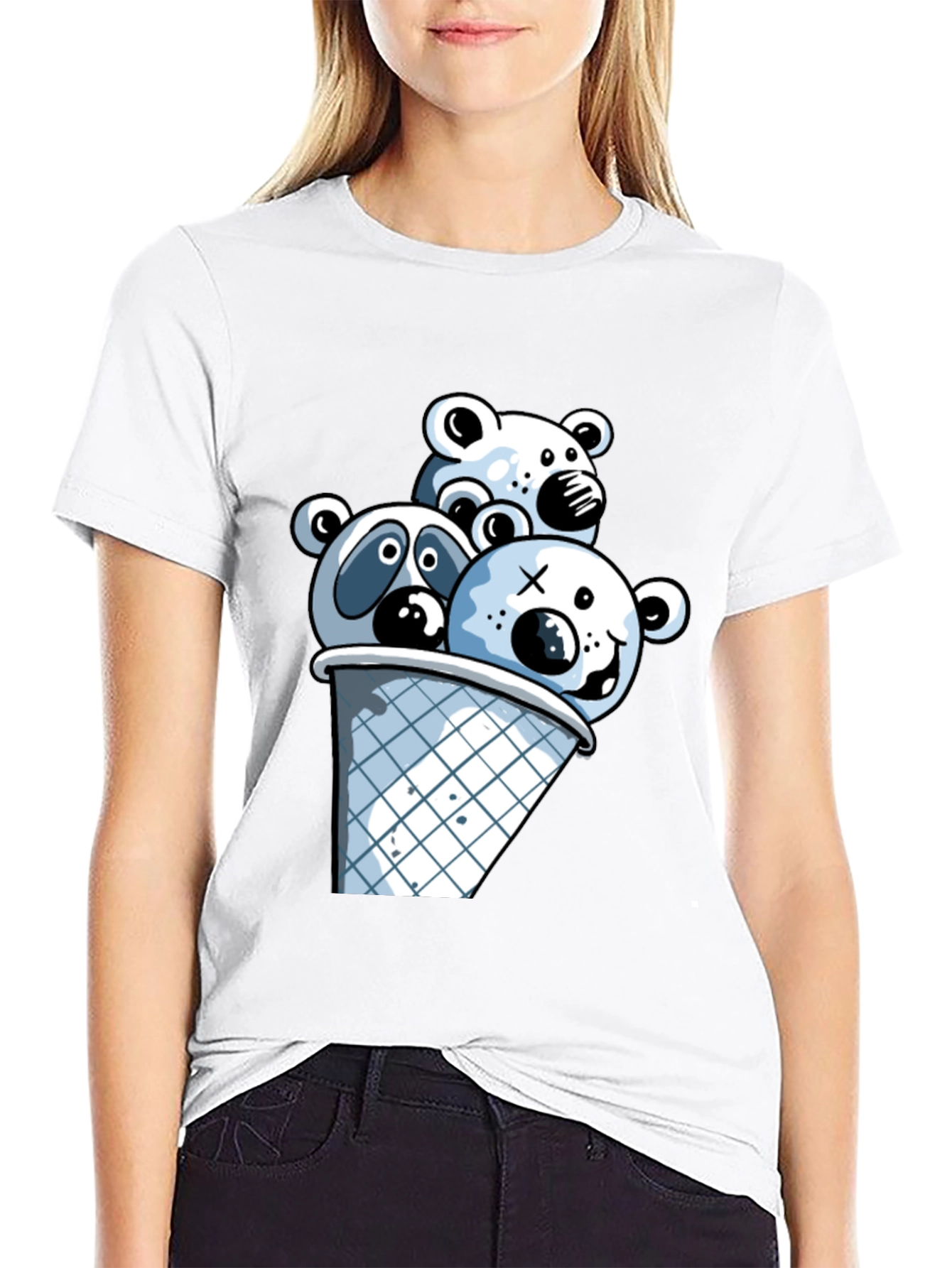Bear Cone Graphic Tee