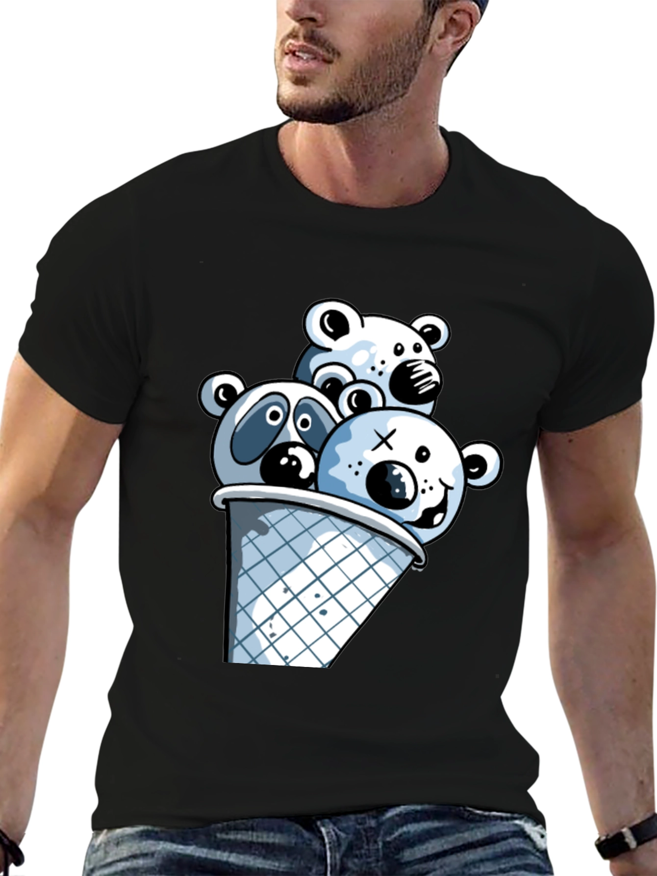 Bear Cone Graphic Tee