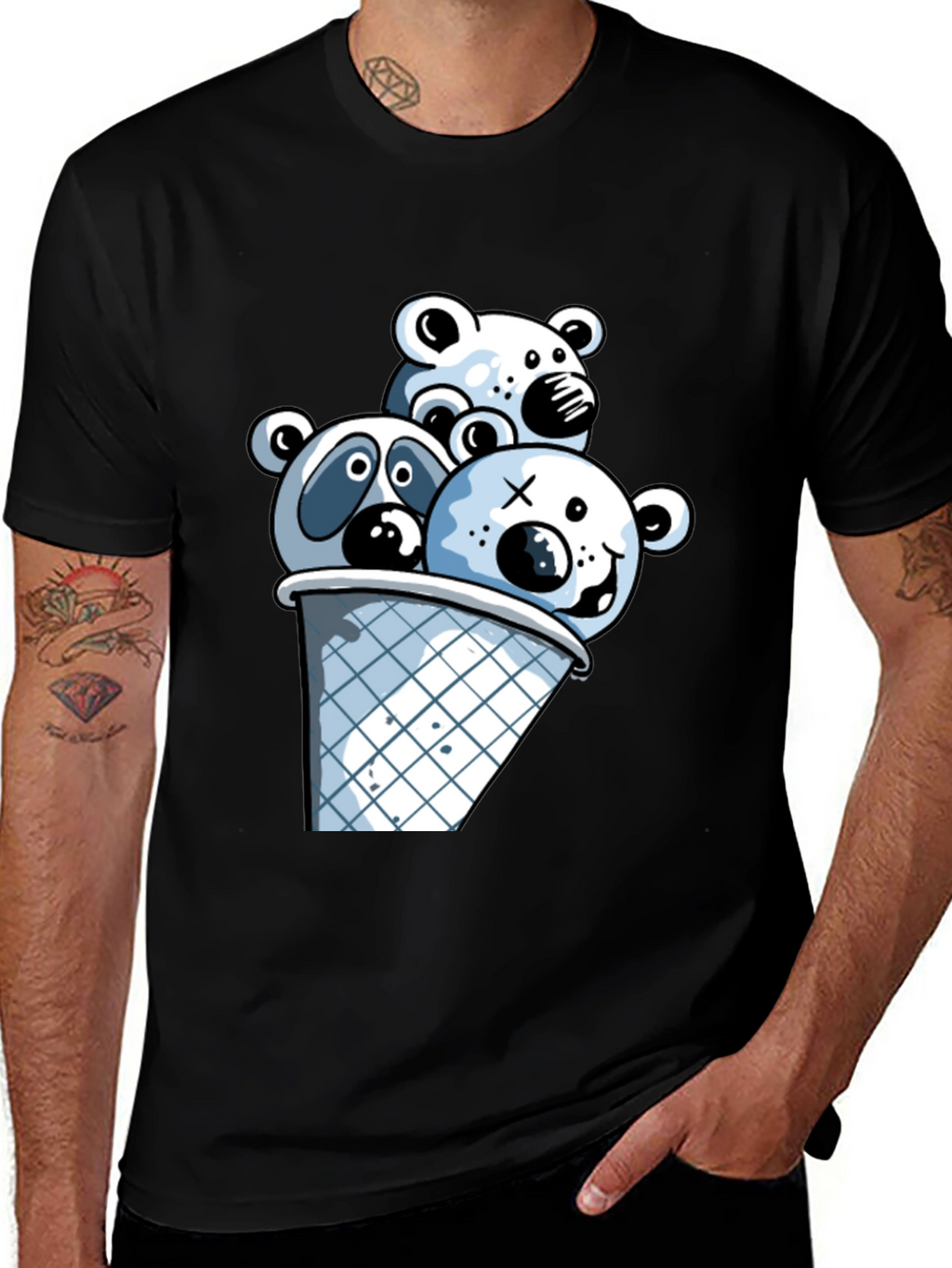 Bear Cone Graphic Tee