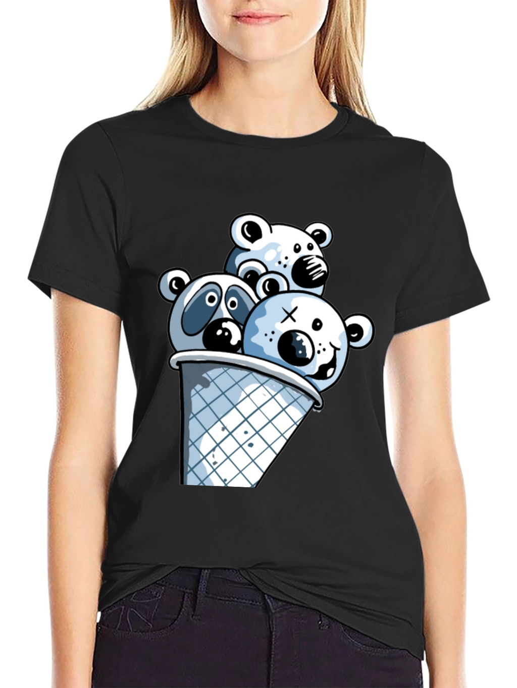 Bear Cone Graphic Tee