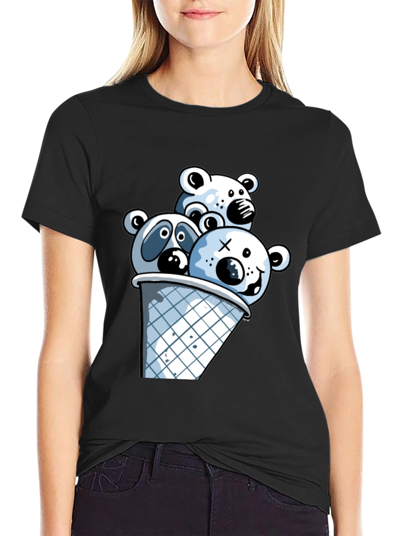 Bear Cone Graphic Tee
