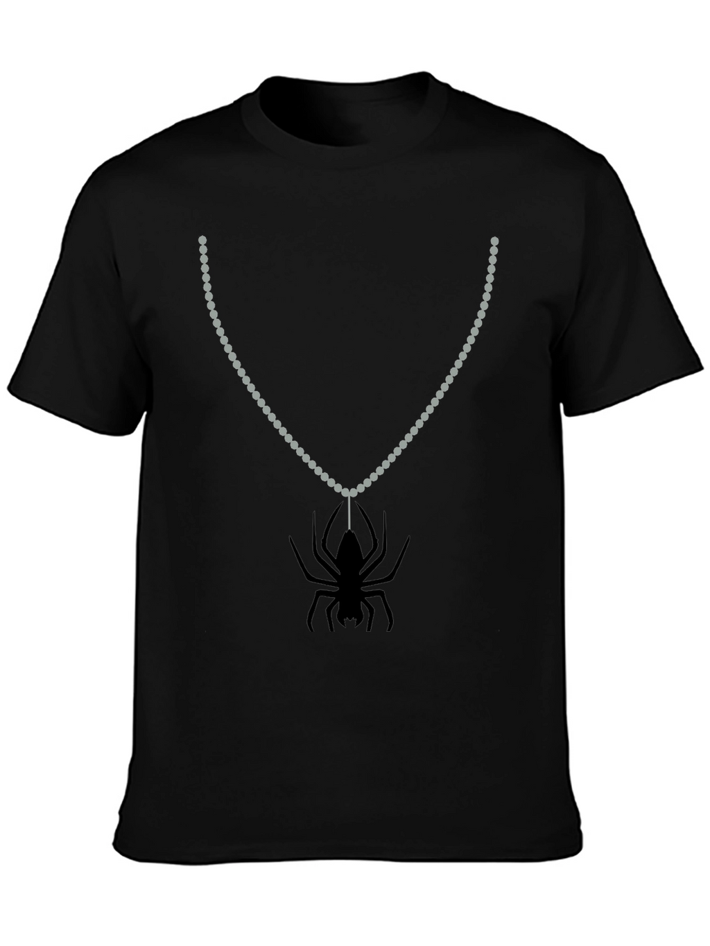 Spider Pendant Tee - Creepy Cool Style