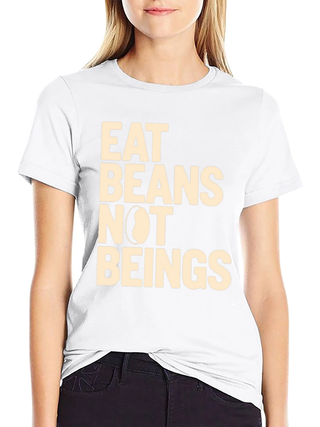 Eat Beans Not Beings Graphic Tee