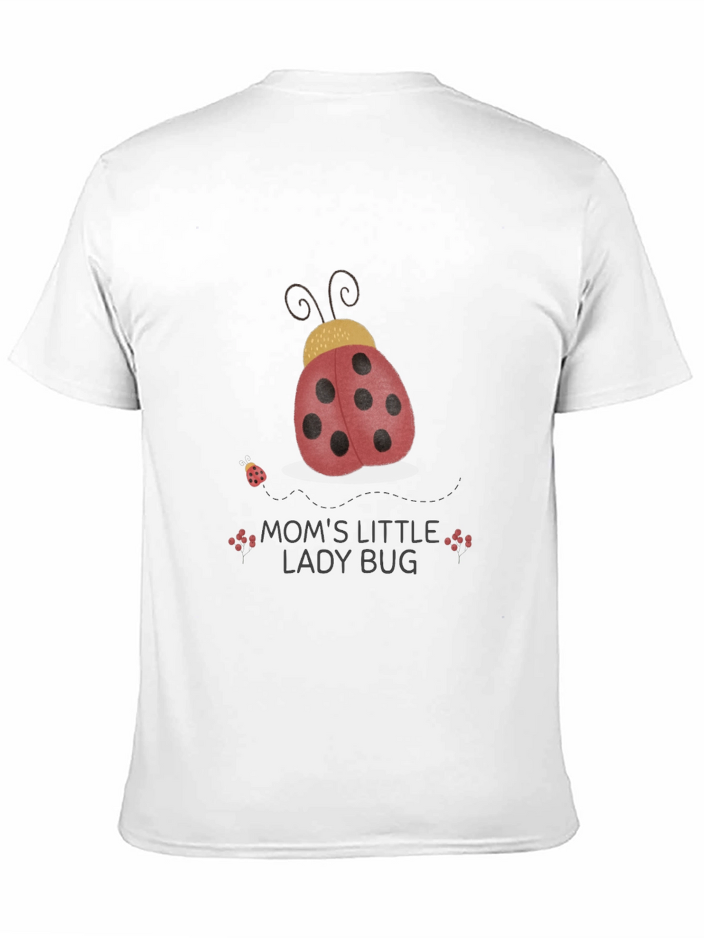 Moms Little Ladybug Graphic Tee